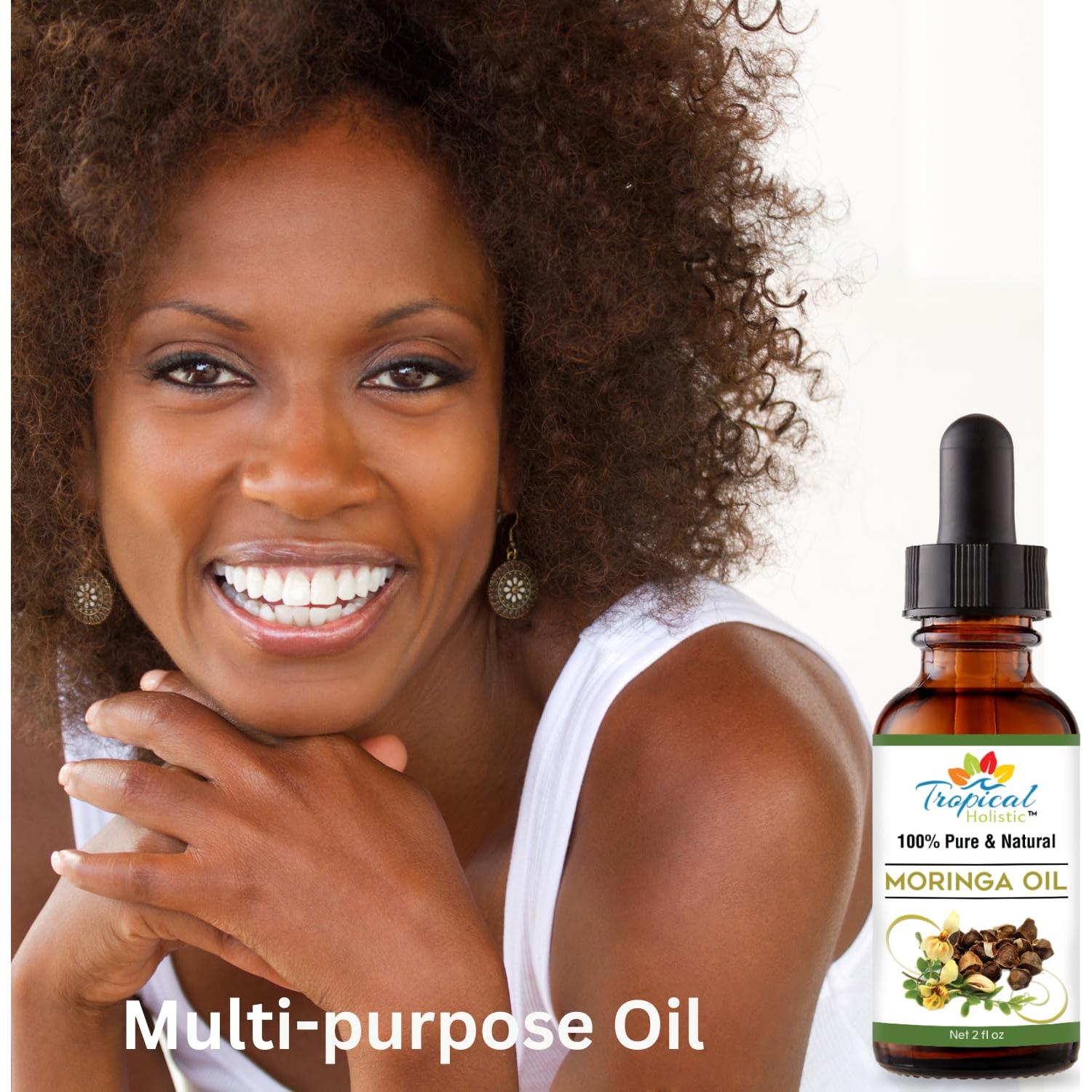 Aceite de Moringa Orgánico Prensado en Frío 100ml - Tropical Holistic