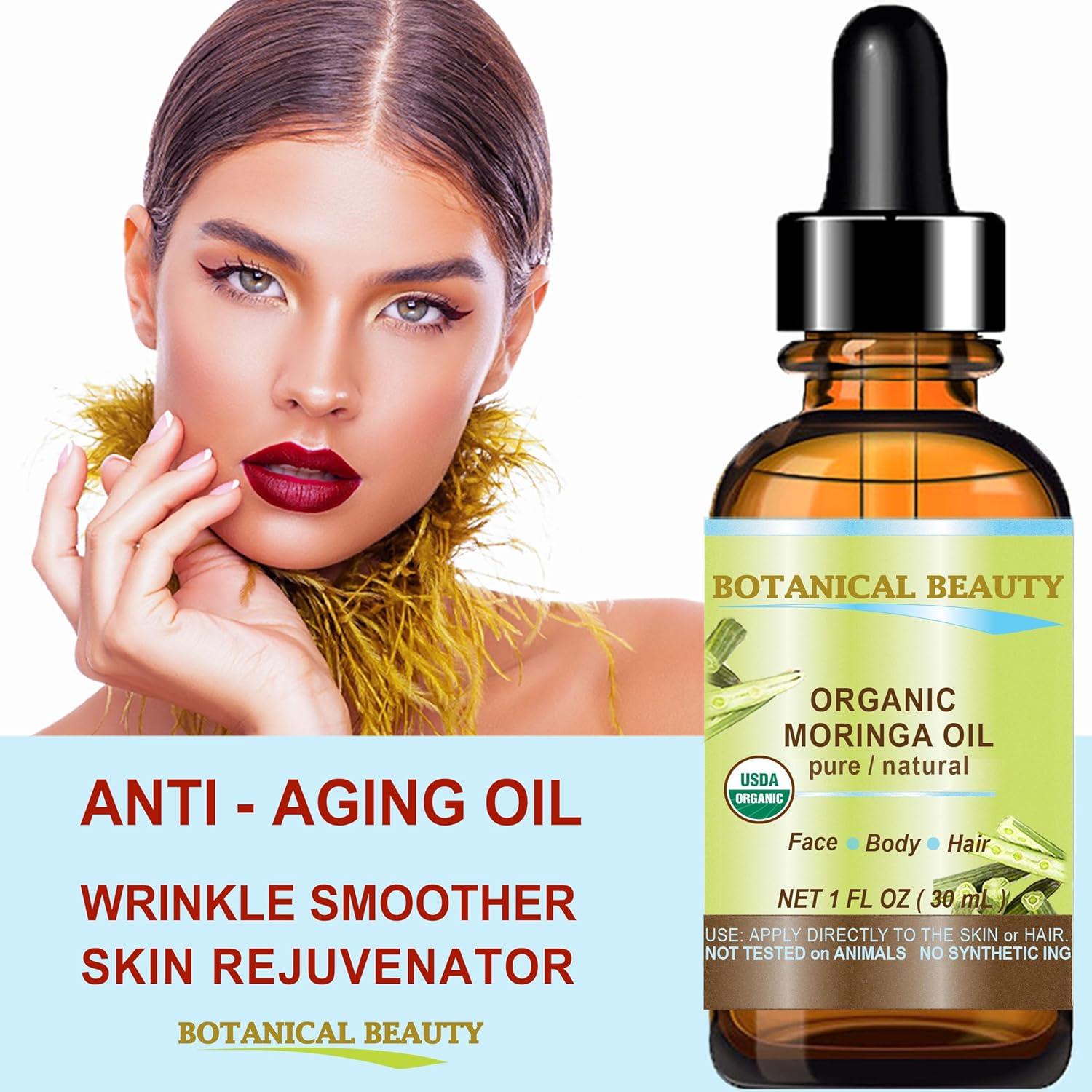 Aceite de Moringa Orgánico 100% Puro 30 ml - Botanical Beauty