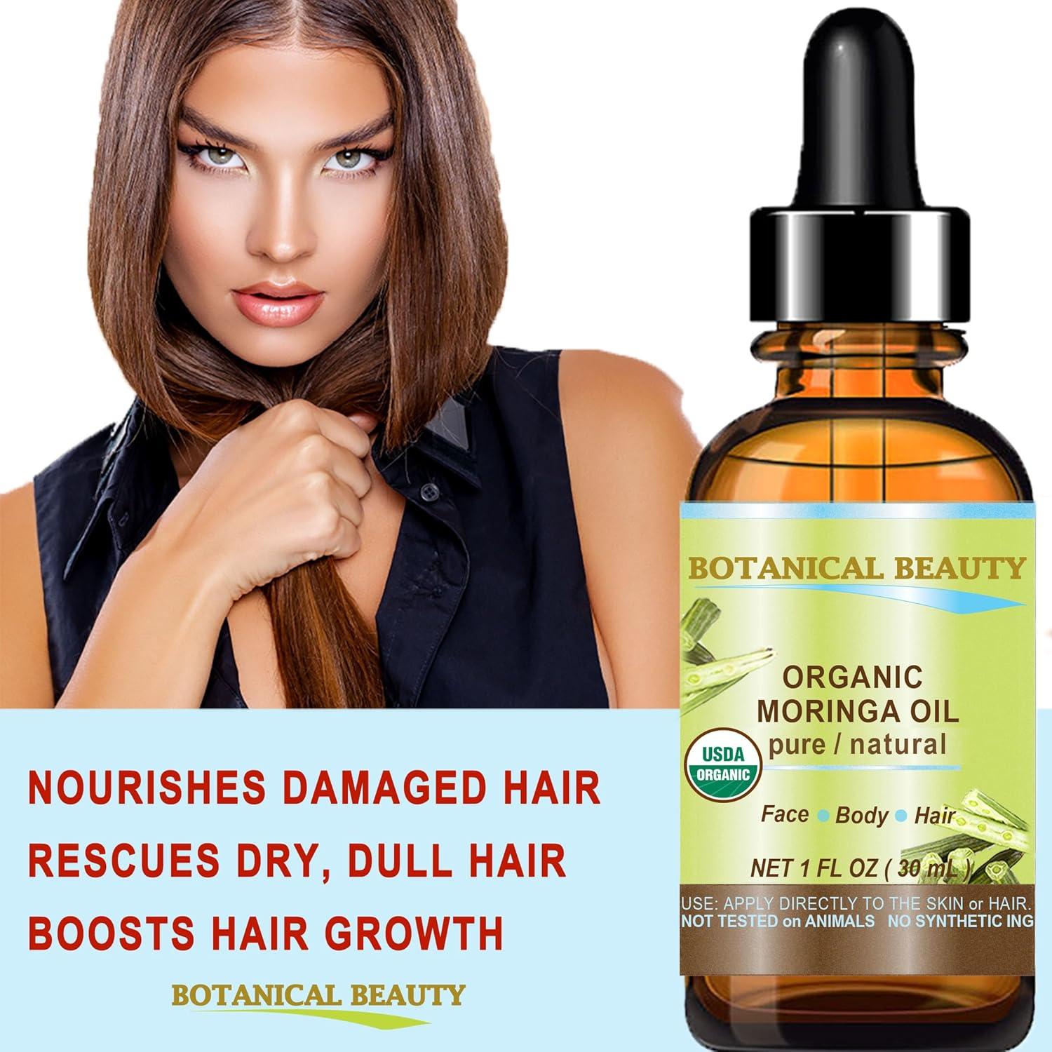 Aceite de Moringa Orgánico 100% Puro 30 ml - Botanical Beauty