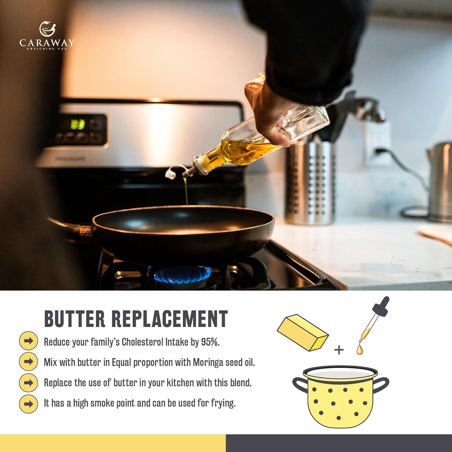 Aceite de Semilla de Moringa CARAWAY 100% Puro 50 ml