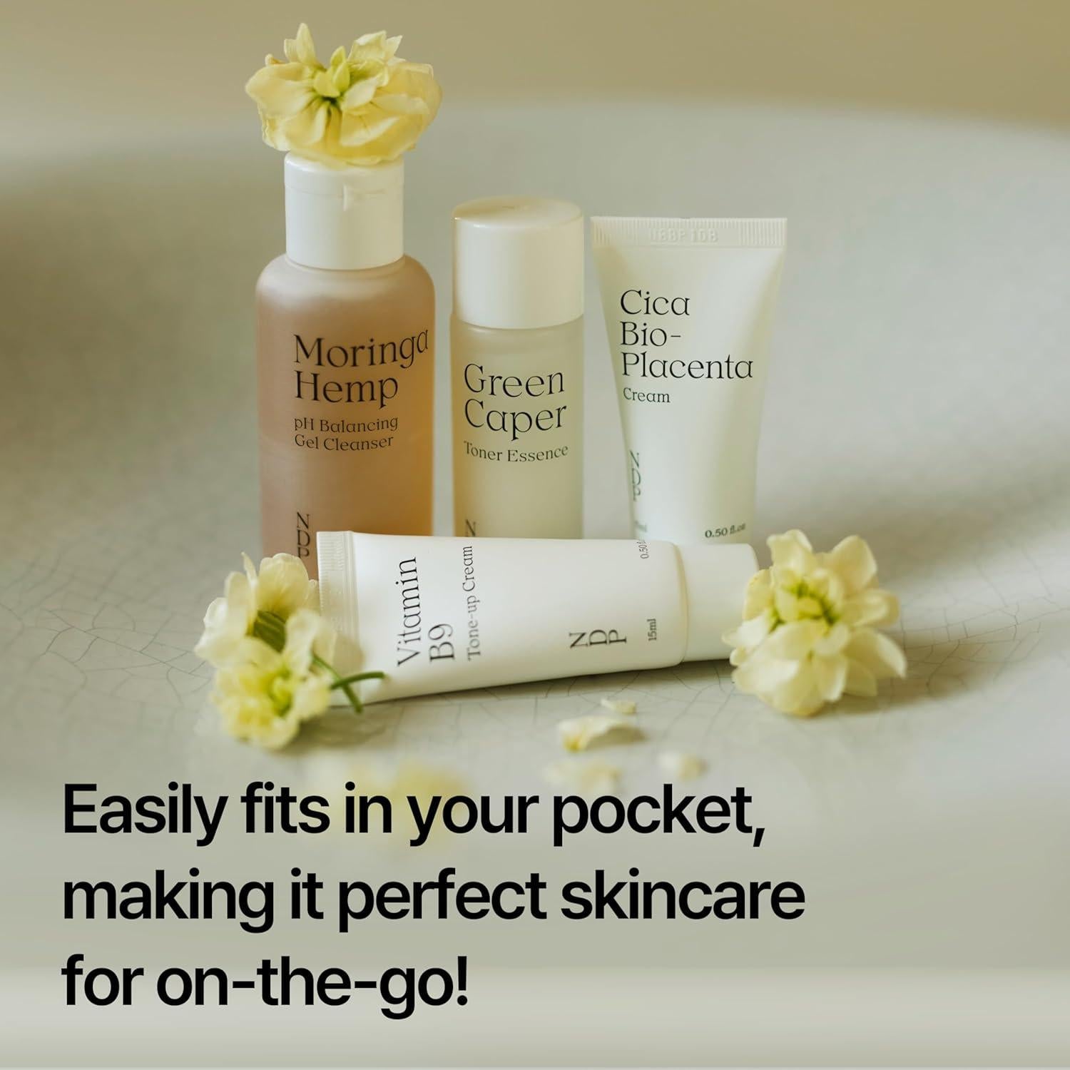 Kit de Viaje NDP Cuidado de la Piel 4 Artículos 64.8 ml