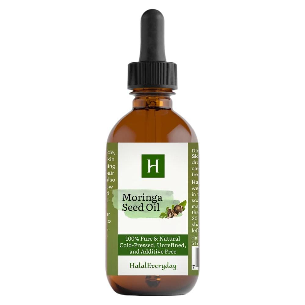 Aceite de Moringa Puro HalalEveryDay 118 ml - Cuidado Facial y Capilar