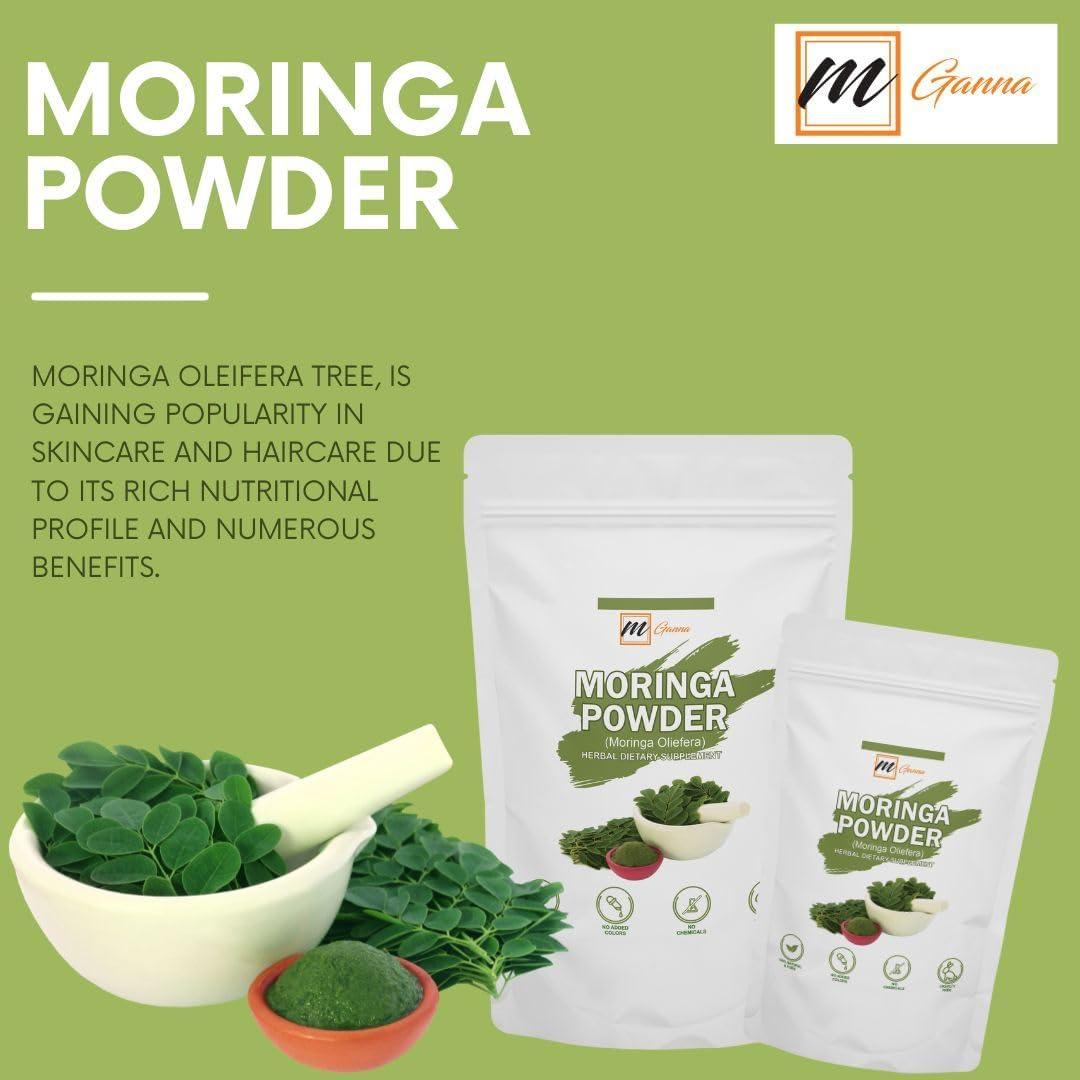 Moringa 100% Natural mGanna 227g - Cuidado Piel y Cabello