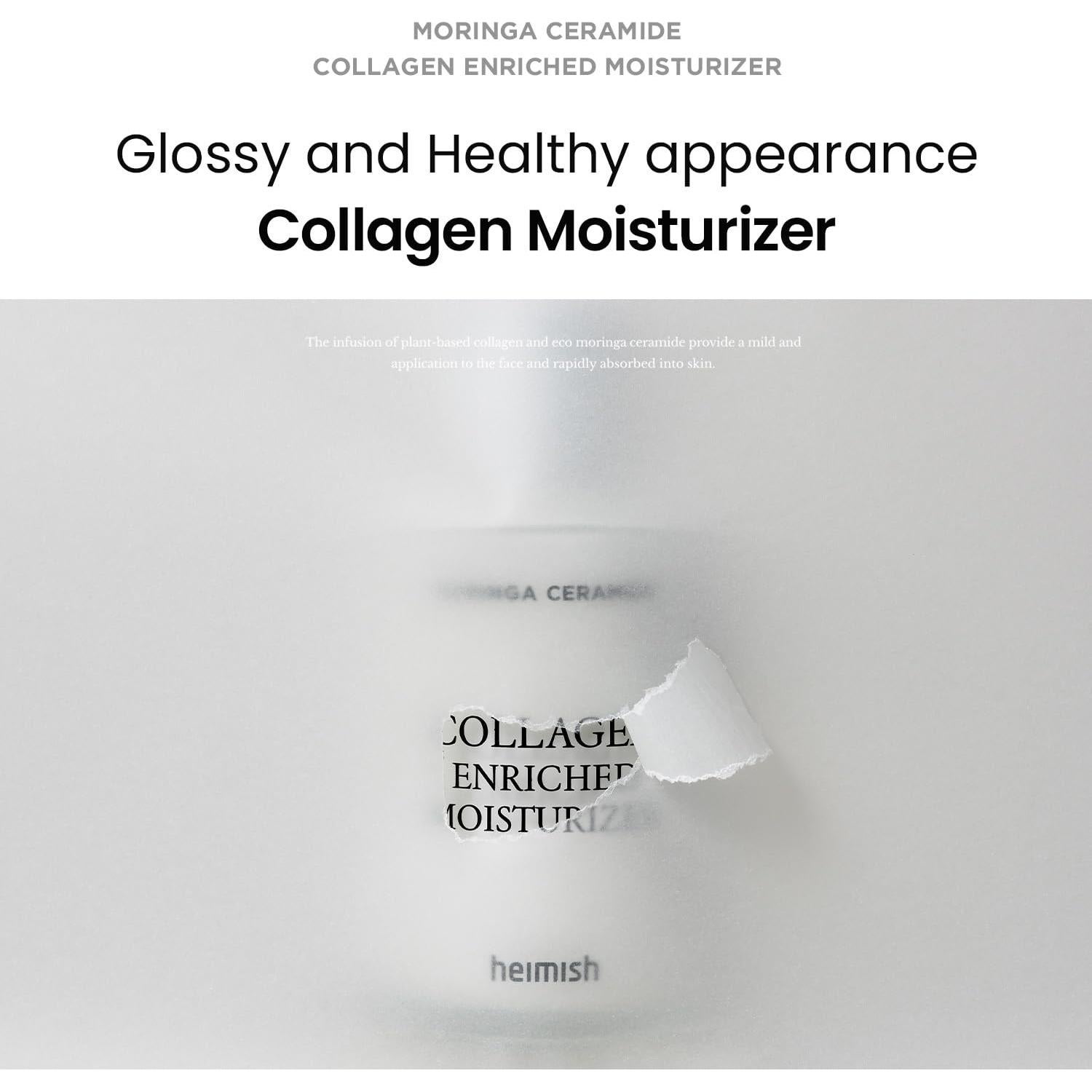 Hidratante HEIMISH con Colágeno y Moringa 120ml - Antienvejecimiento