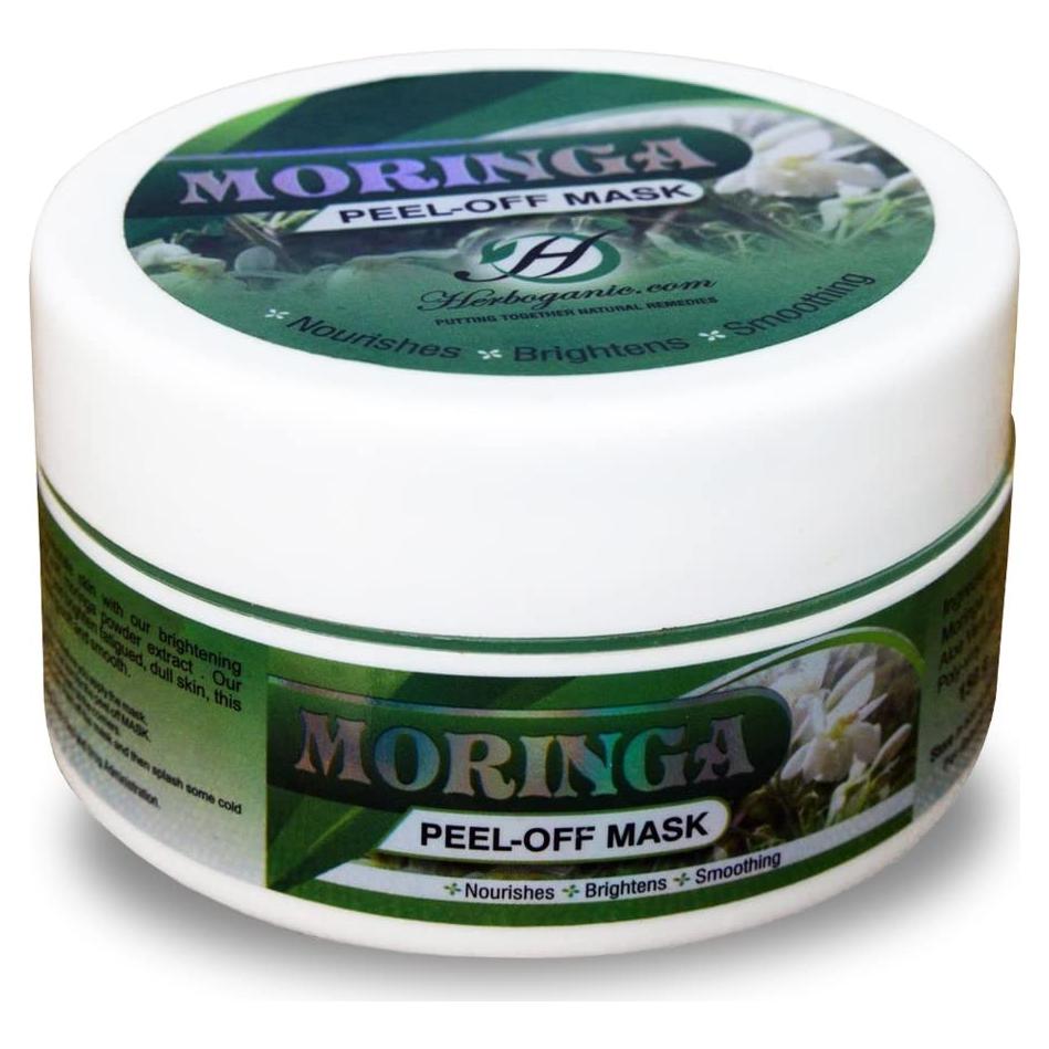 Mascarilla Peel Off Facial Herboganic Moringa 150g Natural