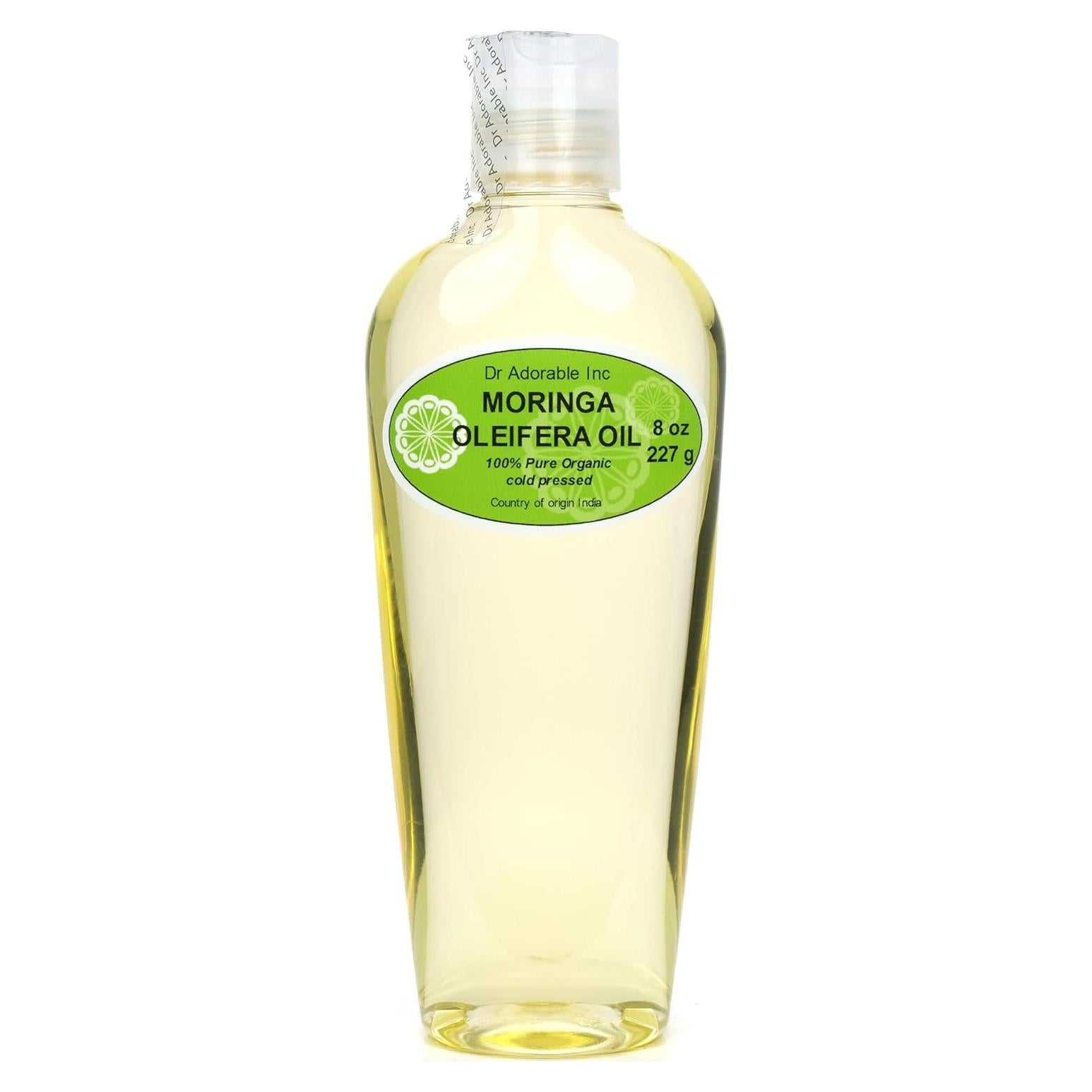 Aceite de Moringa Oleifera 227g Dr Adorable 100% Puro Orgánico