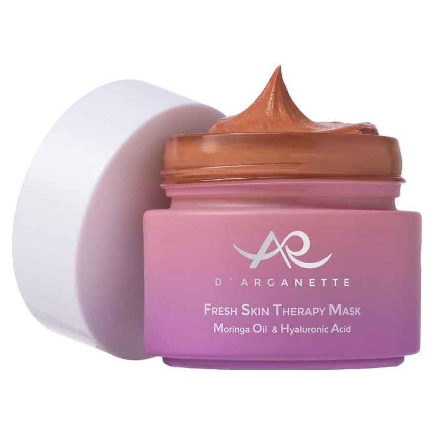 Máscara Facial D'Arganette con Arcilla y Ácido Hialurónico 96g