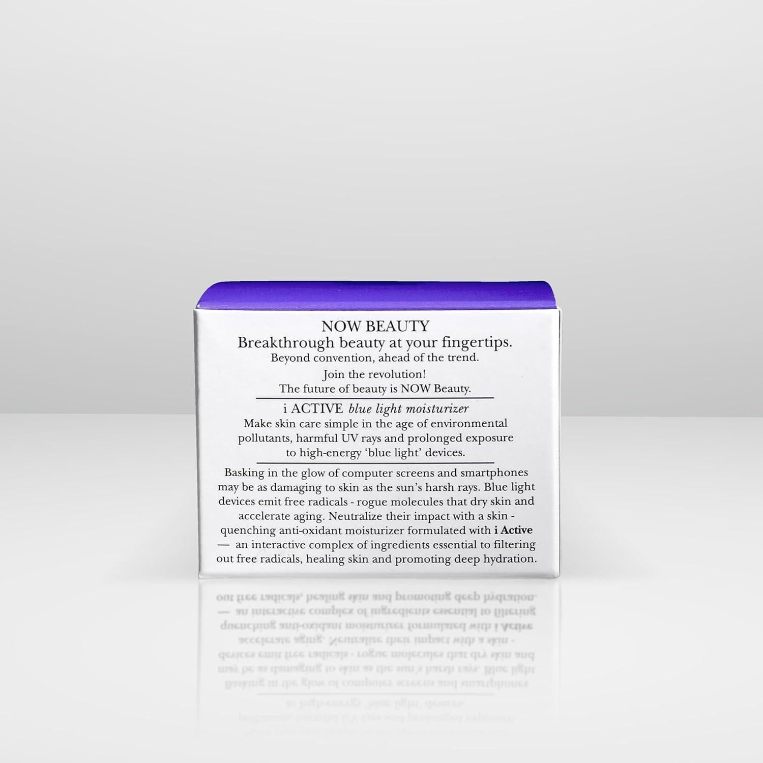 Hidratante de Luz Azul NOW Beauty 48g - Vegano y Sin Sulfatos