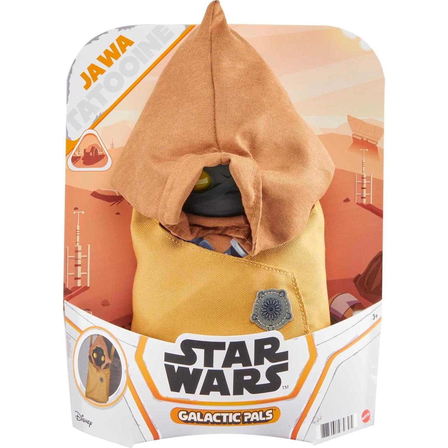 Peluche Star Wars Galactic Pals Mattel Jawa 27.94 cm