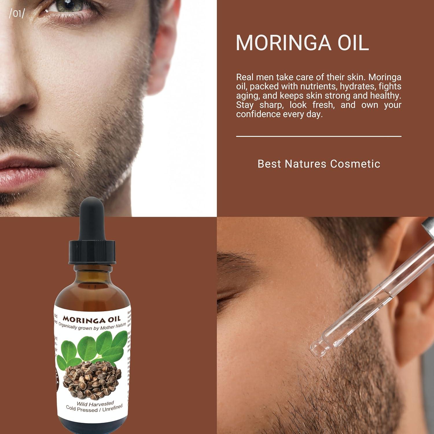 Aceite de Moringa Orgánico 60ml - Mejores Cosméticos Naturales