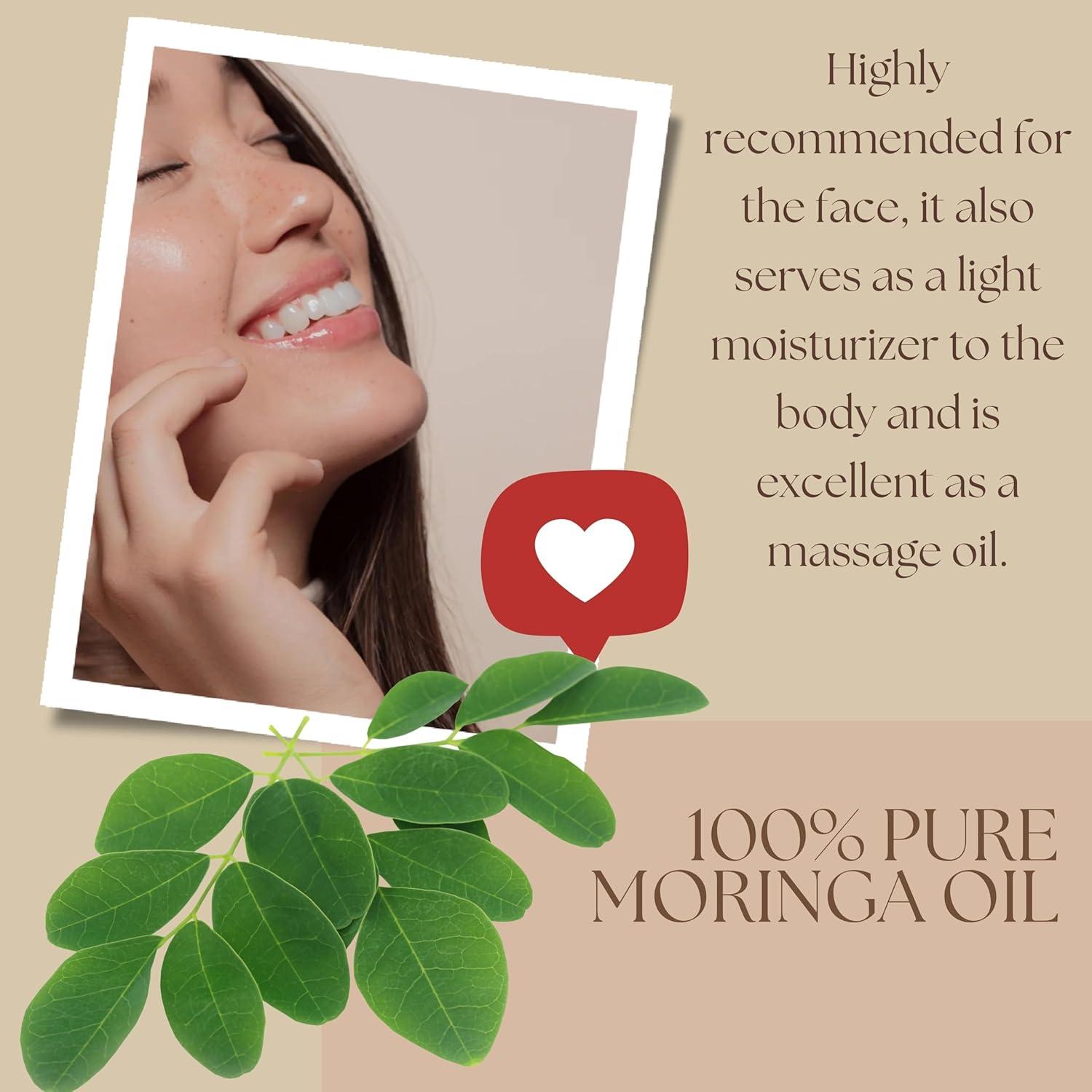 Aceite de Moringa Orgánico 60ml - Mejores Cosméticos Naturales