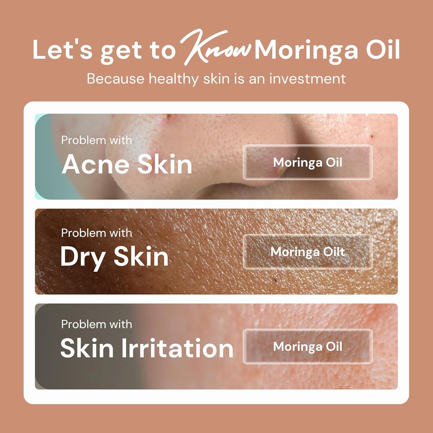 Aceite de Moringa Orgánico 60ml - Mejores Cosméticos Naturales