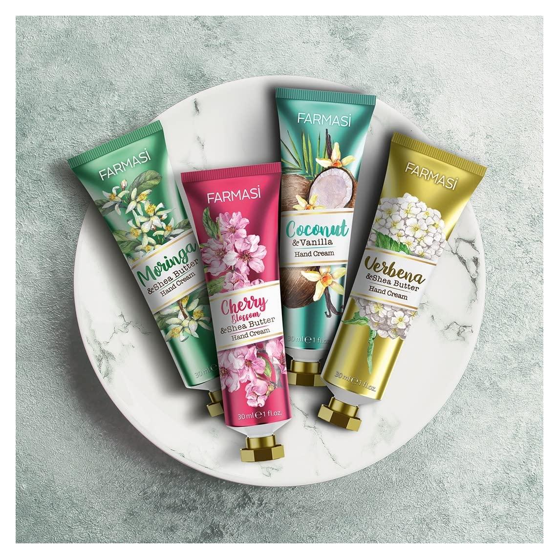 Paquete de 4 Cremas de Manos FARMASi - Hidratantes 30 ml