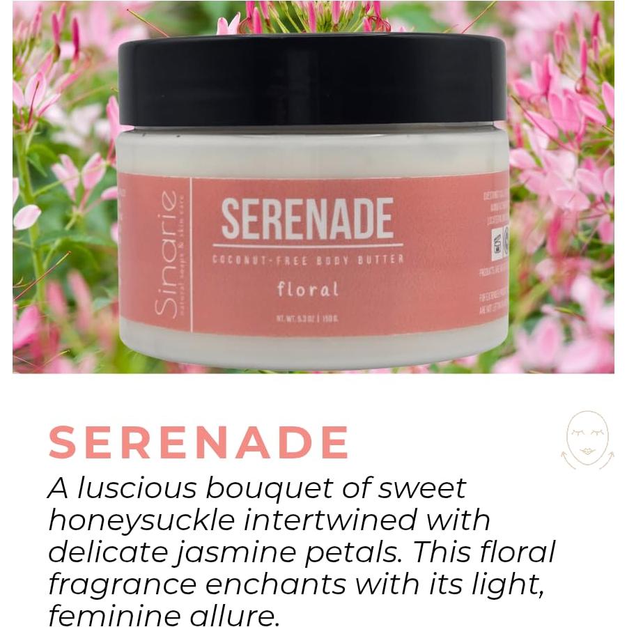 Manteca Corporal Sin Coco Sinarie 150 g - Hidratación Natural