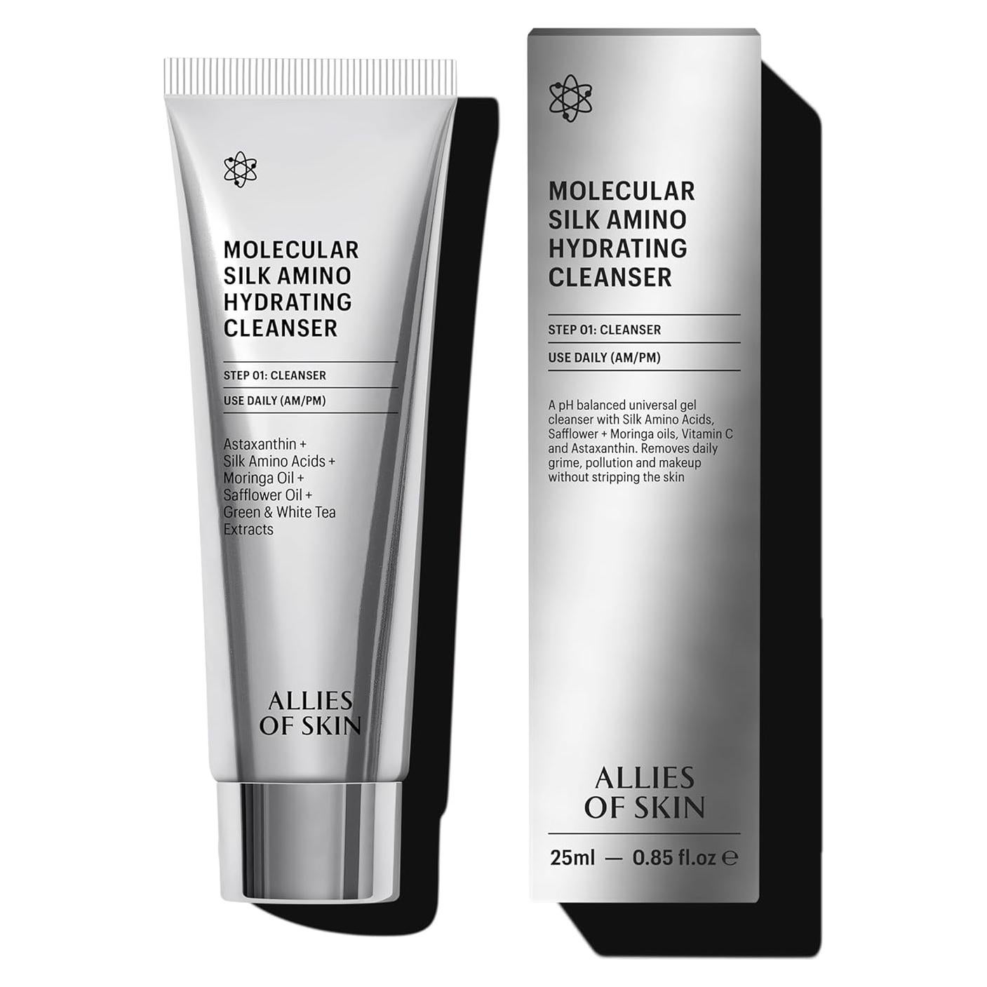 Limpiador Hidratante Aliados de la Piel 40g - Aminoácidos de Seda