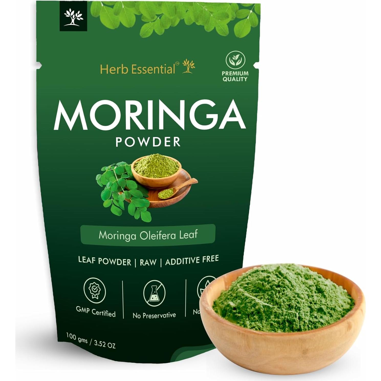 Polvo de Moringa 100g Jain Lifesciences - Superfood Natural