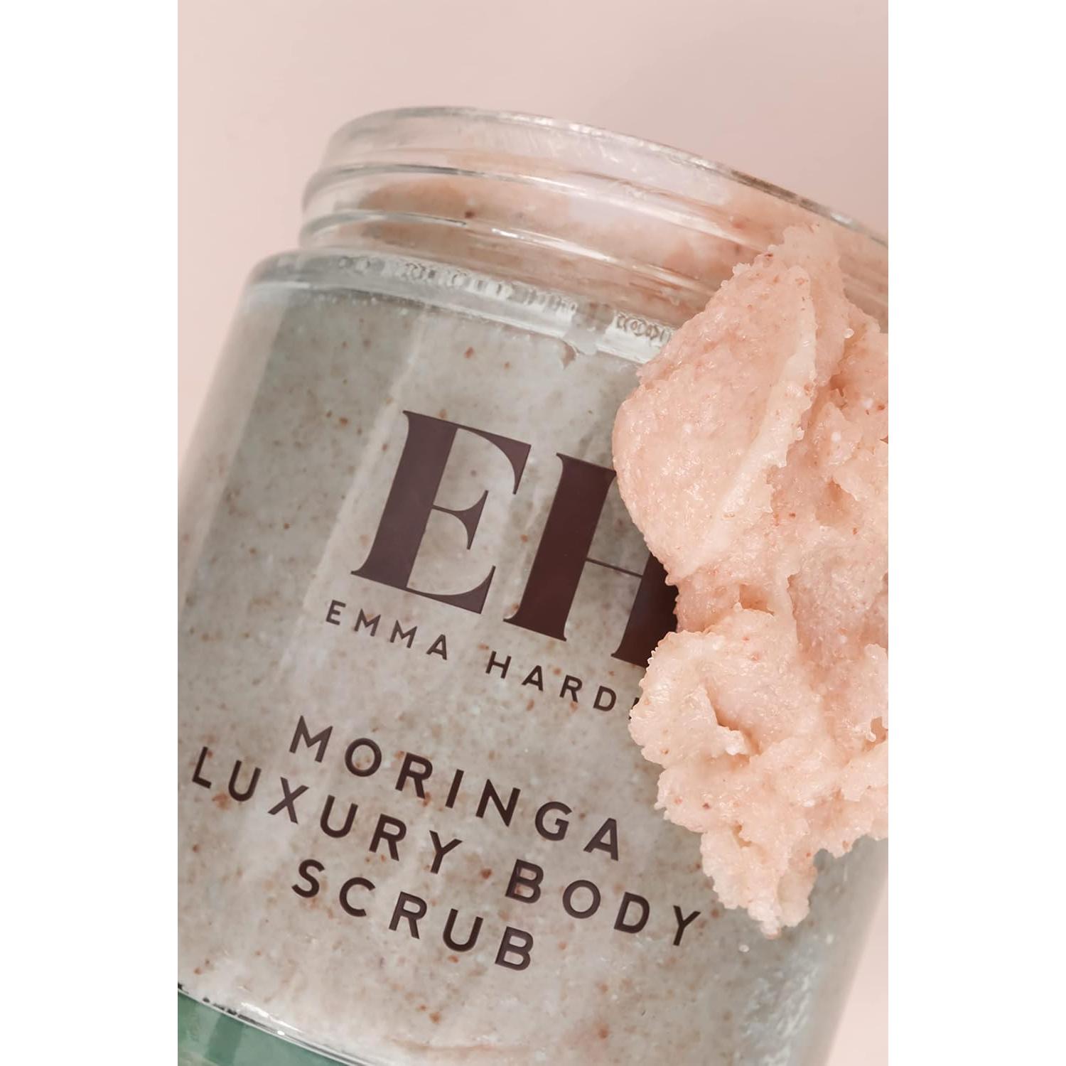 Exfoliante Corporal Emma Hardie 350g Moringa y Sal Rosa