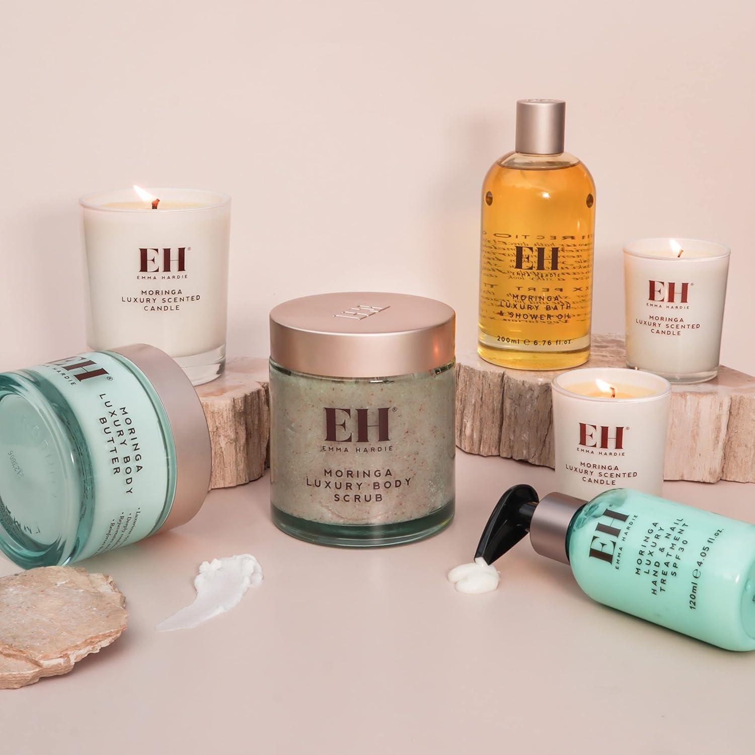 Exfoliante Corporal Emma Hardie 350g Moringa y Sal Rosa