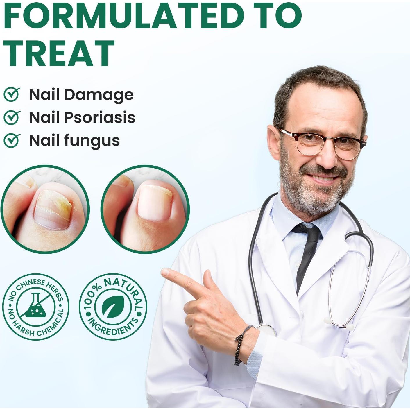 Solución Reparadora para Uñas de Pies FootCure 14.79 ml - 2 Paquete