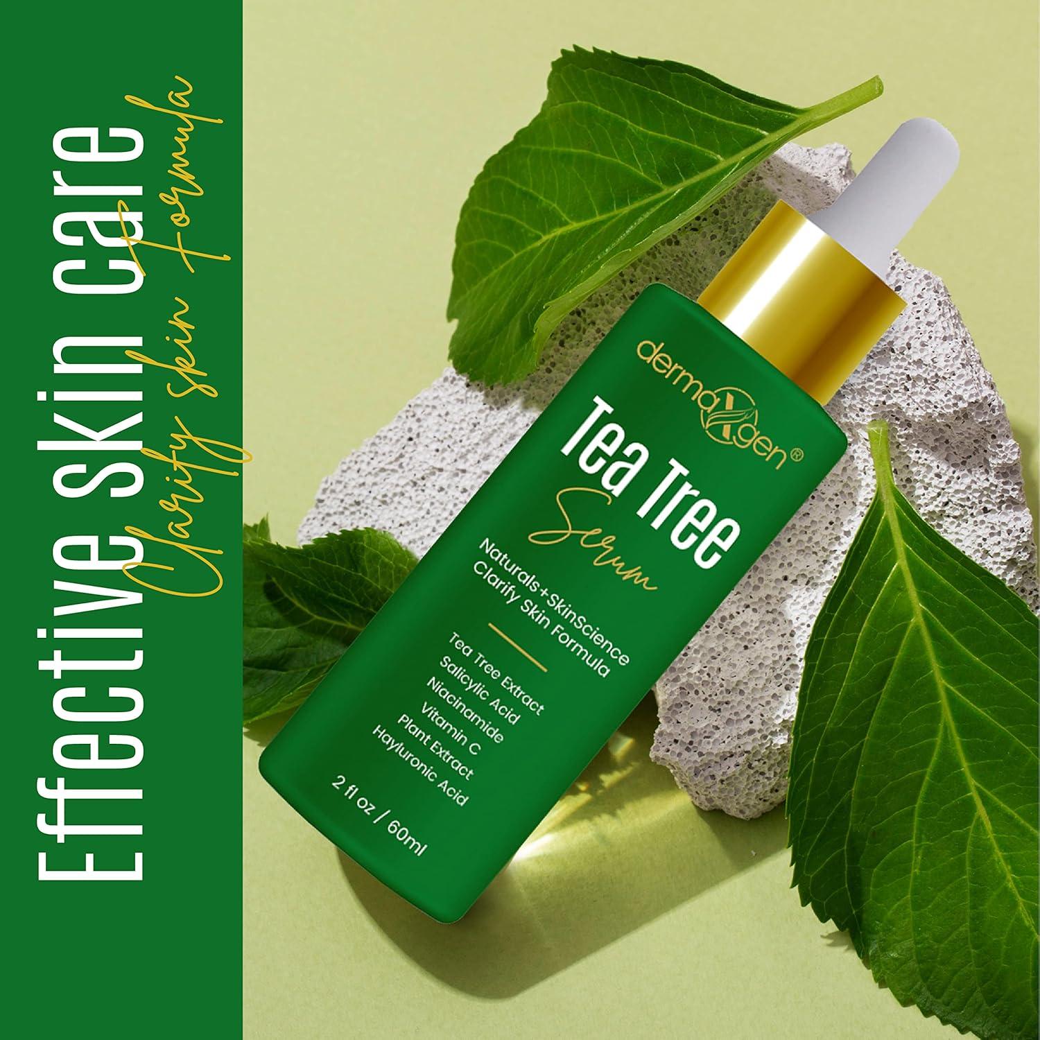 Suero Iluminador Orgánico Dermaxgen 60 ml - Aceite de Árbol de Té y Vitamina C