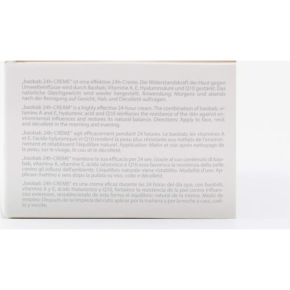 Crema Baobab Rosa Graf - Hidratante 24h 45g