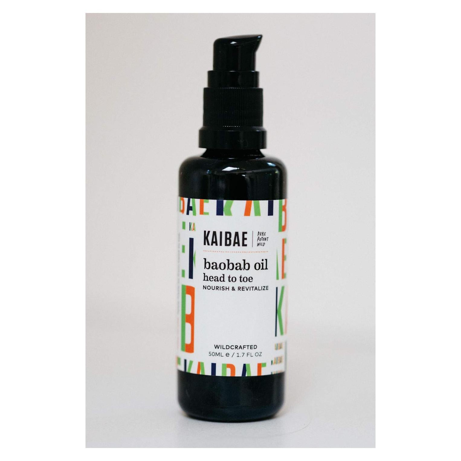 Aceite de Baobab Orgánico KAIBAE 50ml - Hidratante Piel y Cabello
