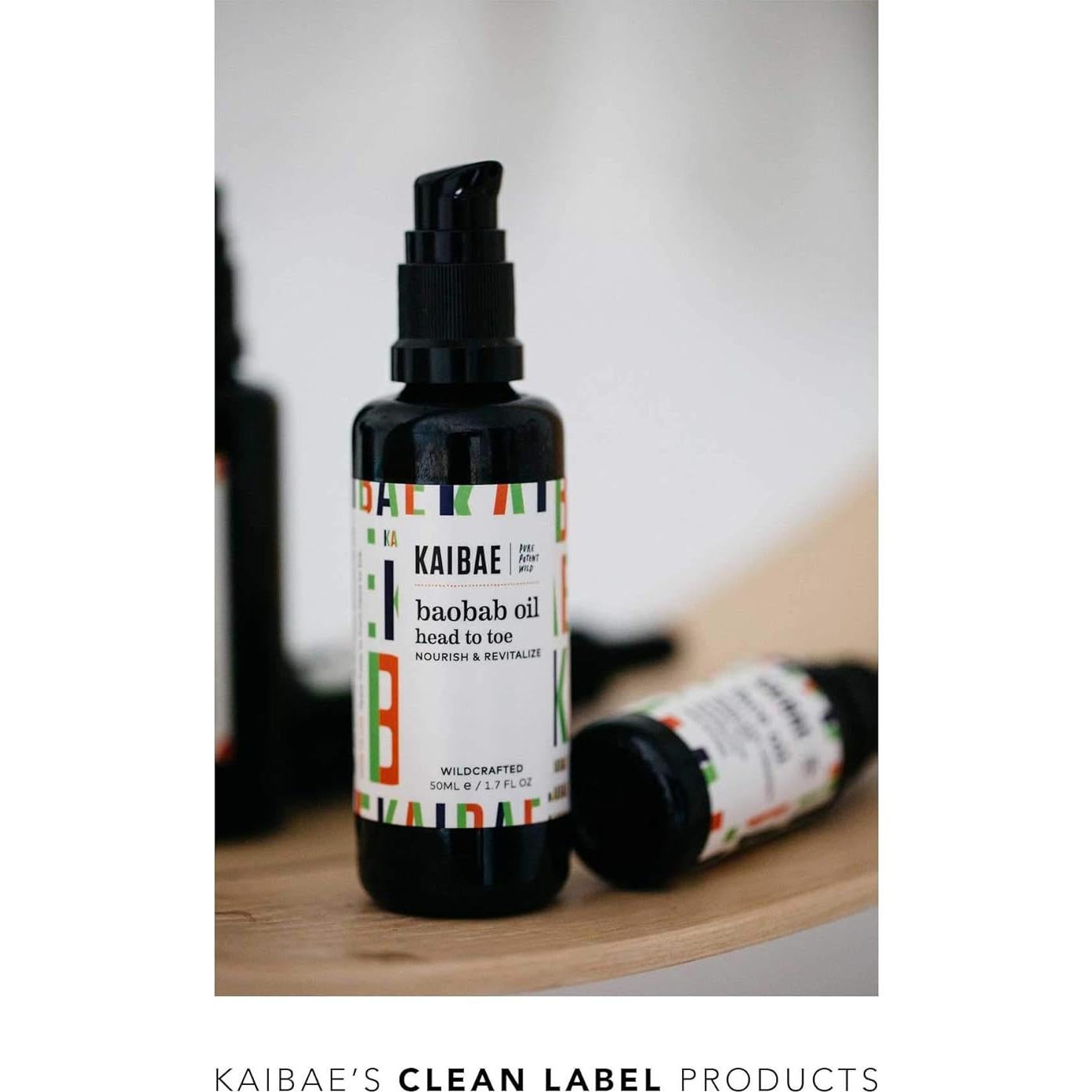 Aceite de Baobab Orgánico KAIBAE 50ml - Hidratante Piel y Cabello