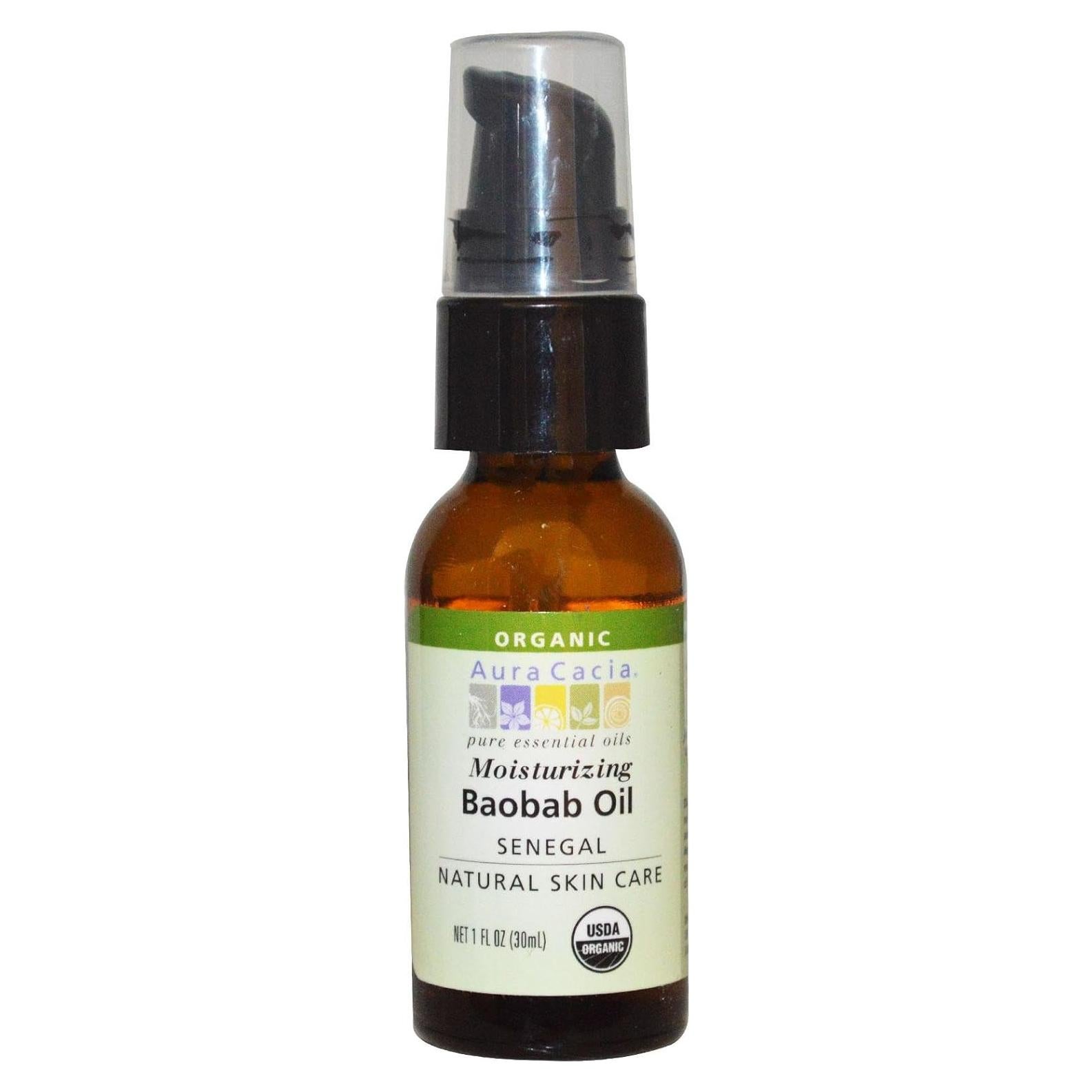 Aceite de Baobab Orgánico Aura Cacia 68 ml Hidratante