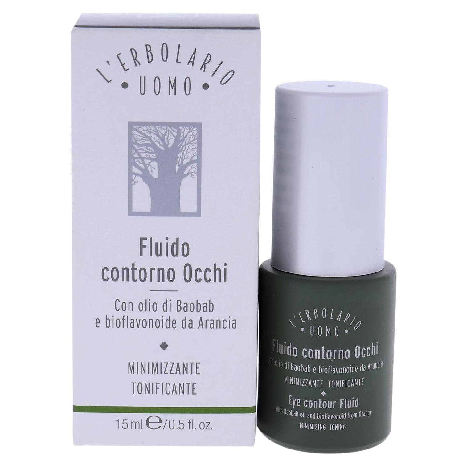 Suero Facial L'Erbolario Baobab 14.79 ml - Contorno Ojos Tonificante