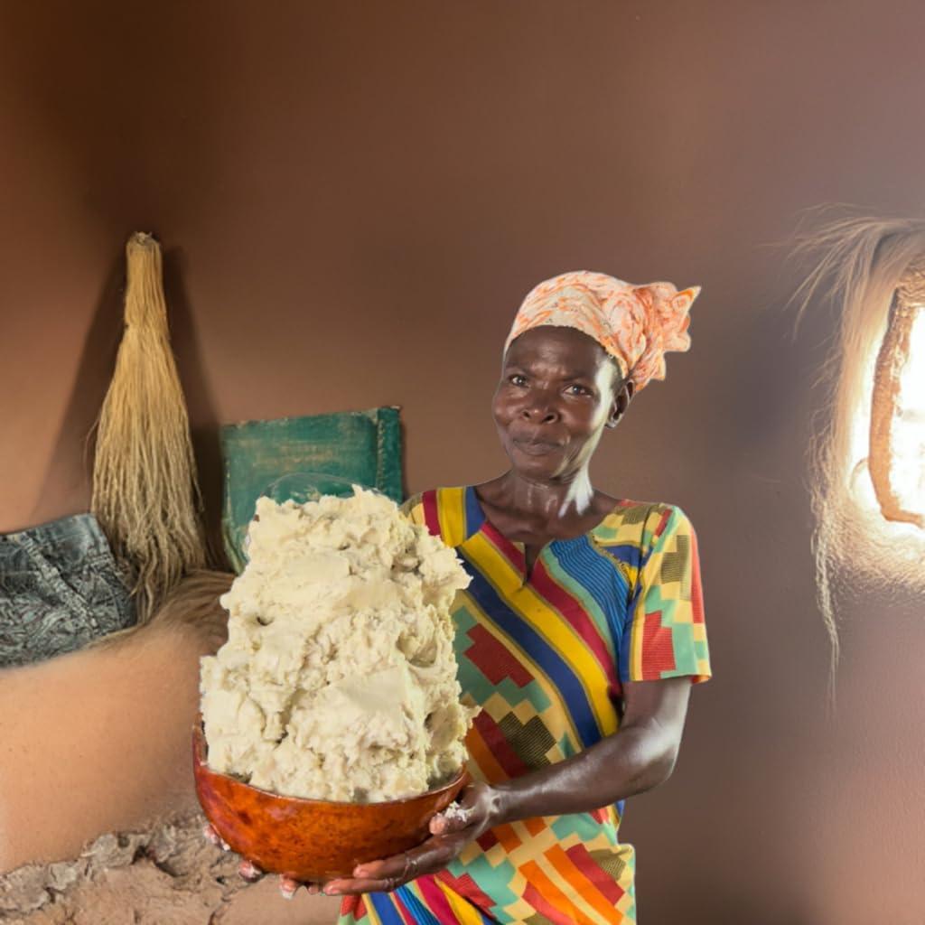 Set Manteca de Karité Cruda 2.25 kg + Aceite de Baobab 450 ml