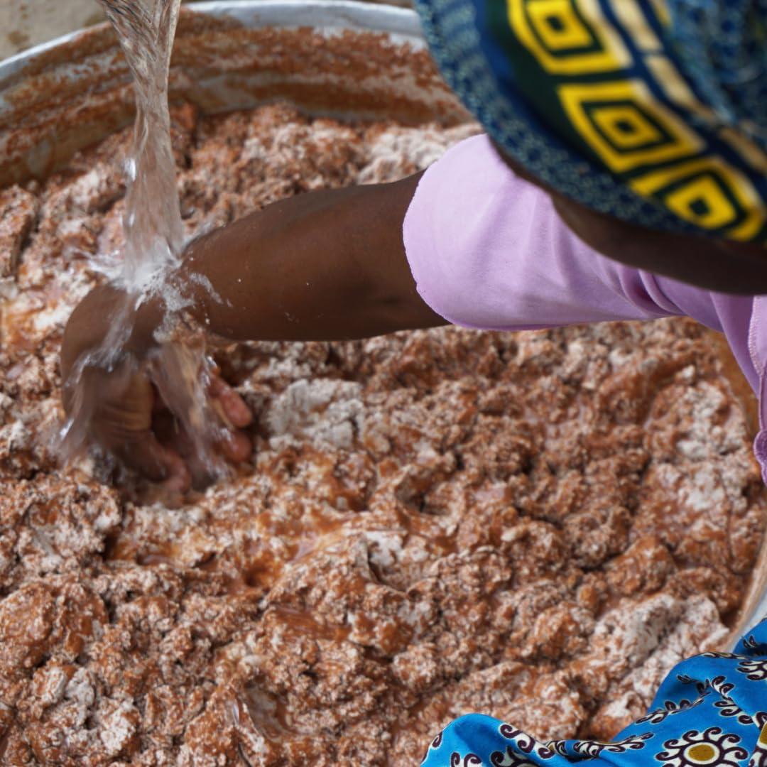 Set Manteca de Karité Cruda 2.25 kg + Aceite de Baobab 450 ml