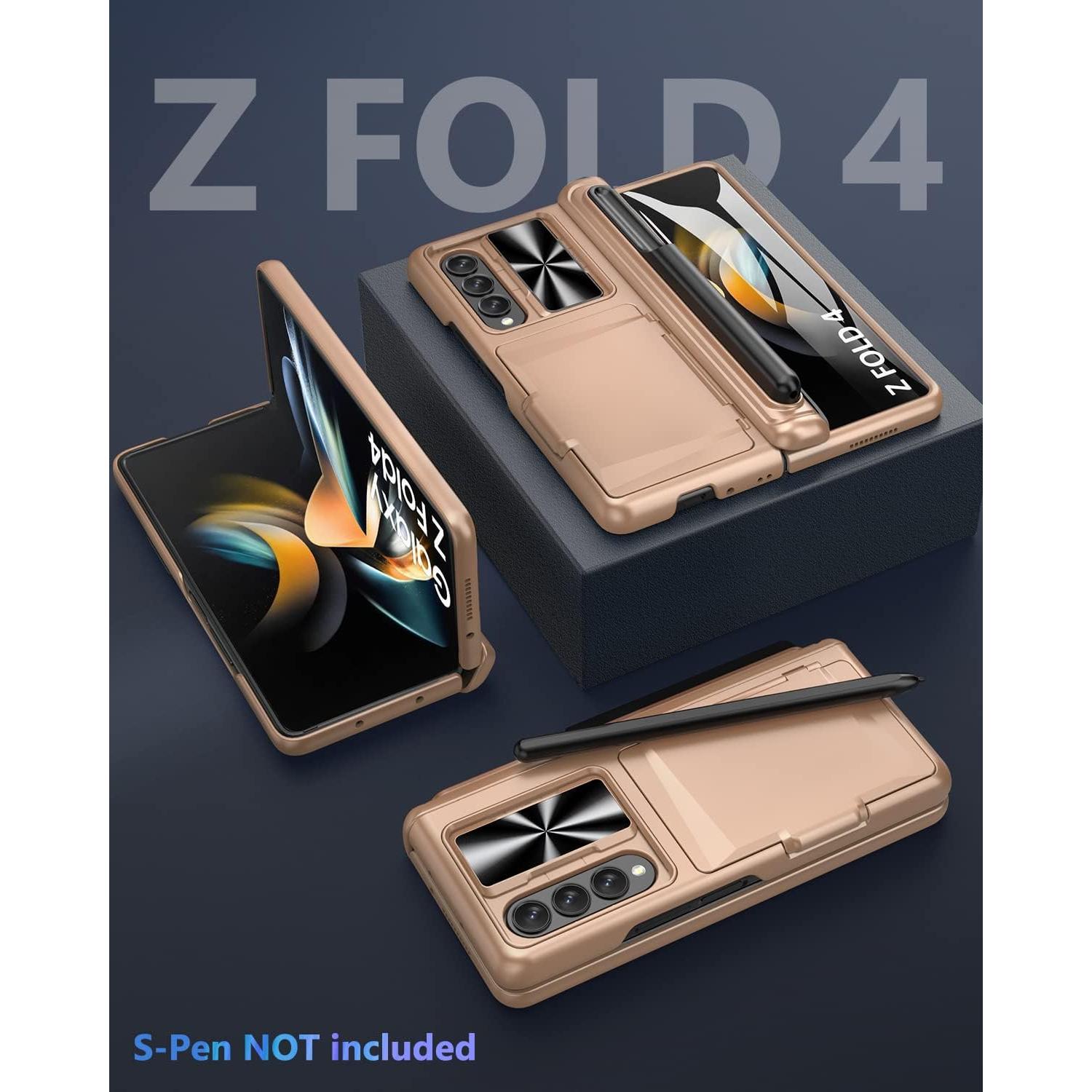 Funda Viaotaily para Galaxy Z Fold 4 con Soporte S Pen
