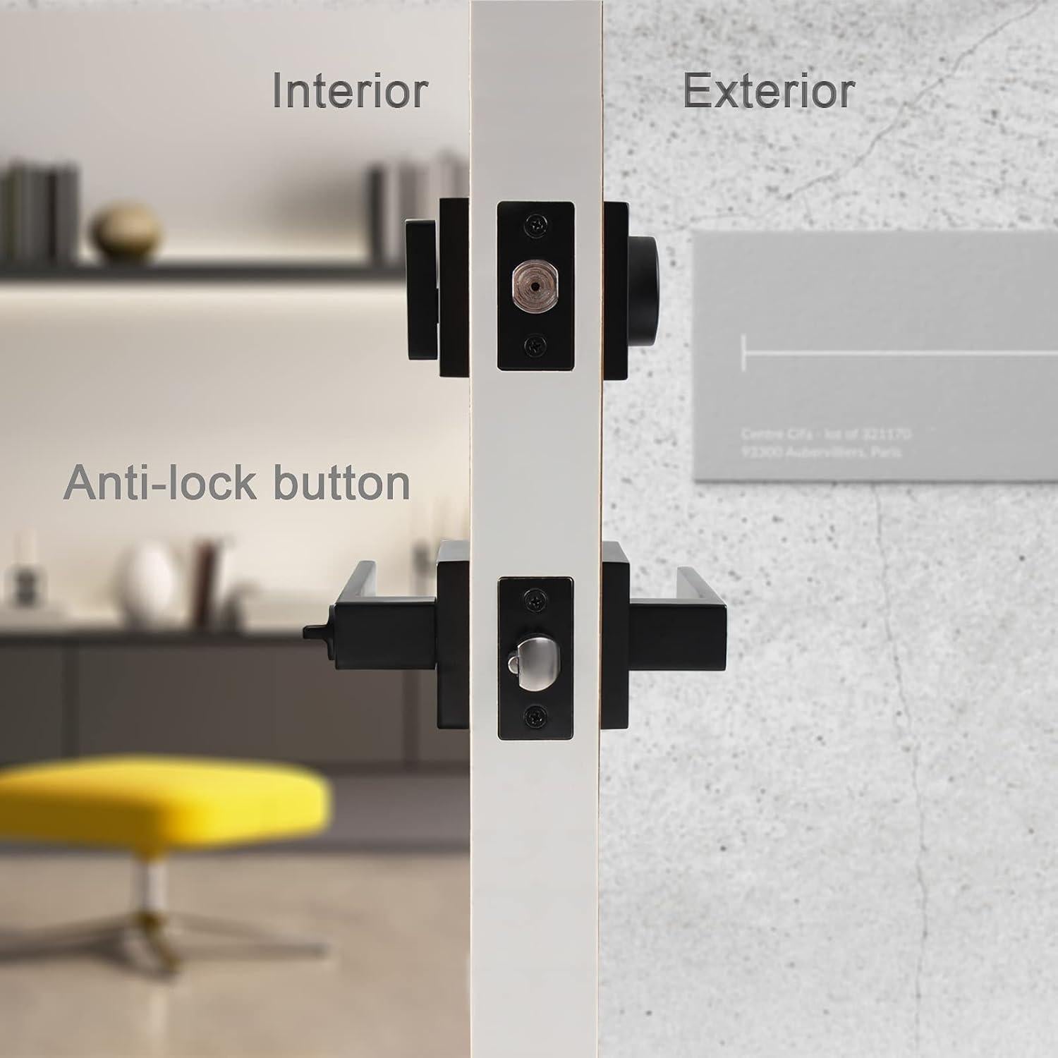 Juego de Cerradura de Puerta Exterior Cielsa Dawn 1 Paquete