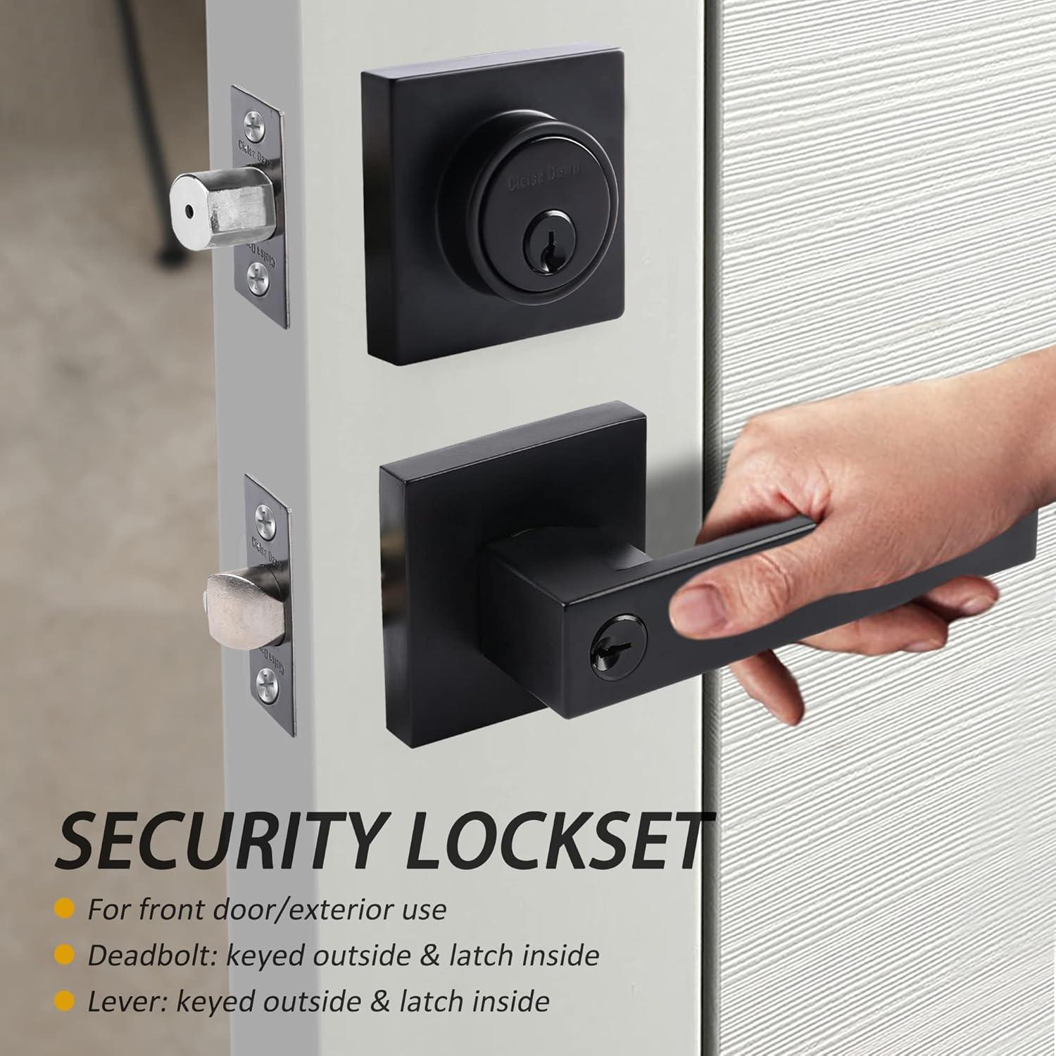 Juego de Cerradura de Puerta Exterior Cielsa Dawn 1 Paquete