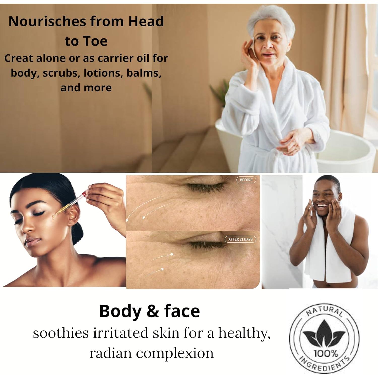 Aceite de Baobab Orgánico ANACHA 29.57 ml Prensado en Frío