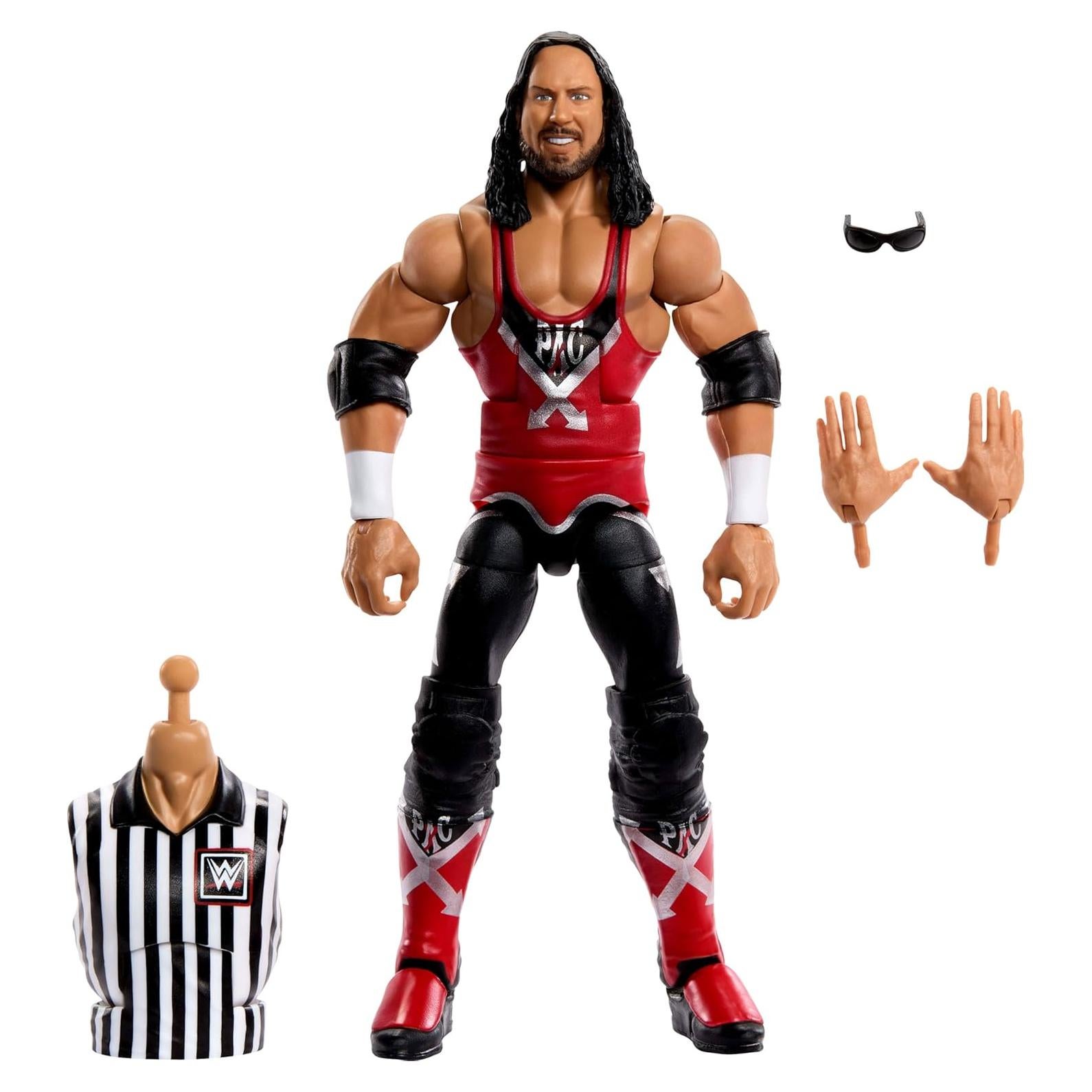 Figura de Acción WWE Elite Mattel X-Pac 17.5 cm con Accesorios