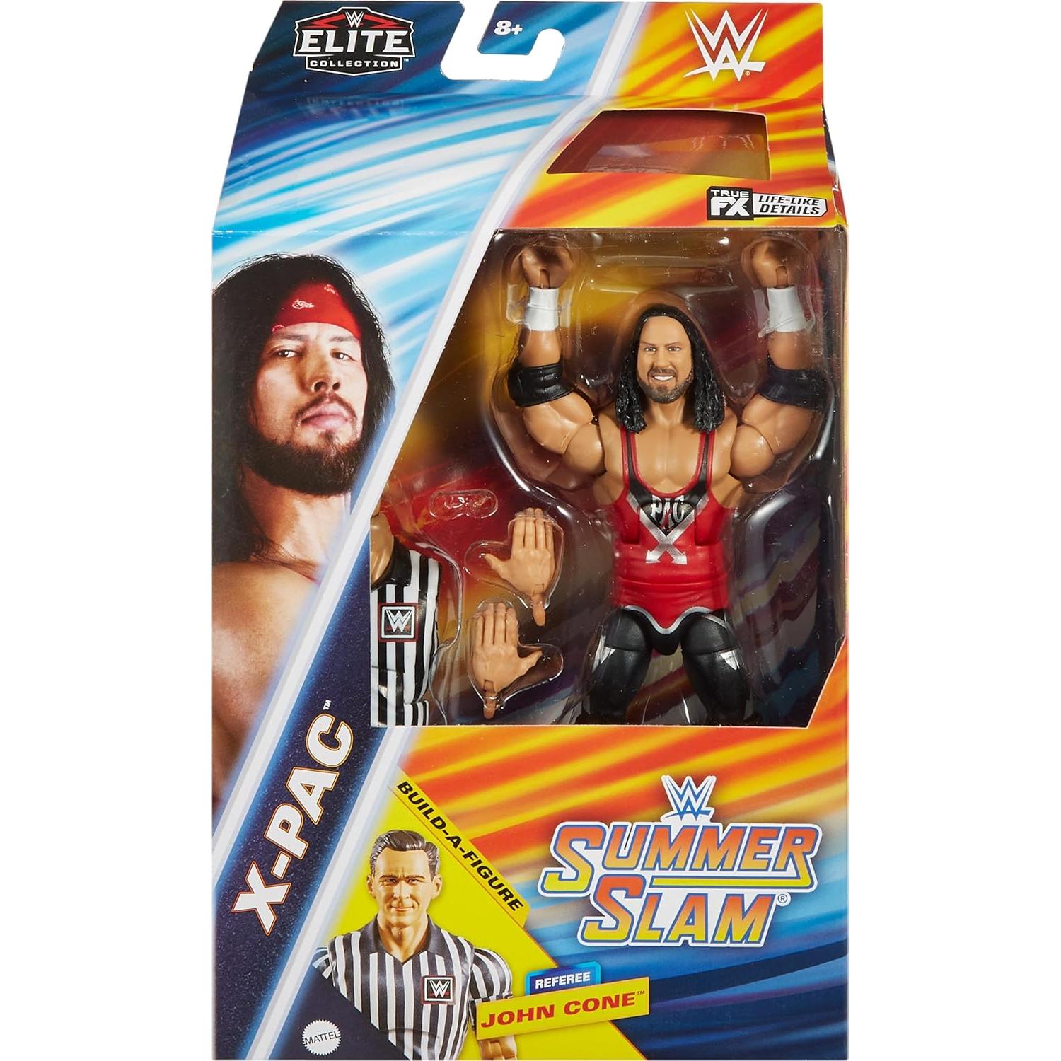 Figura de Acción WWE Elite Mattel X-Pac 17.5 cm con Accesorios