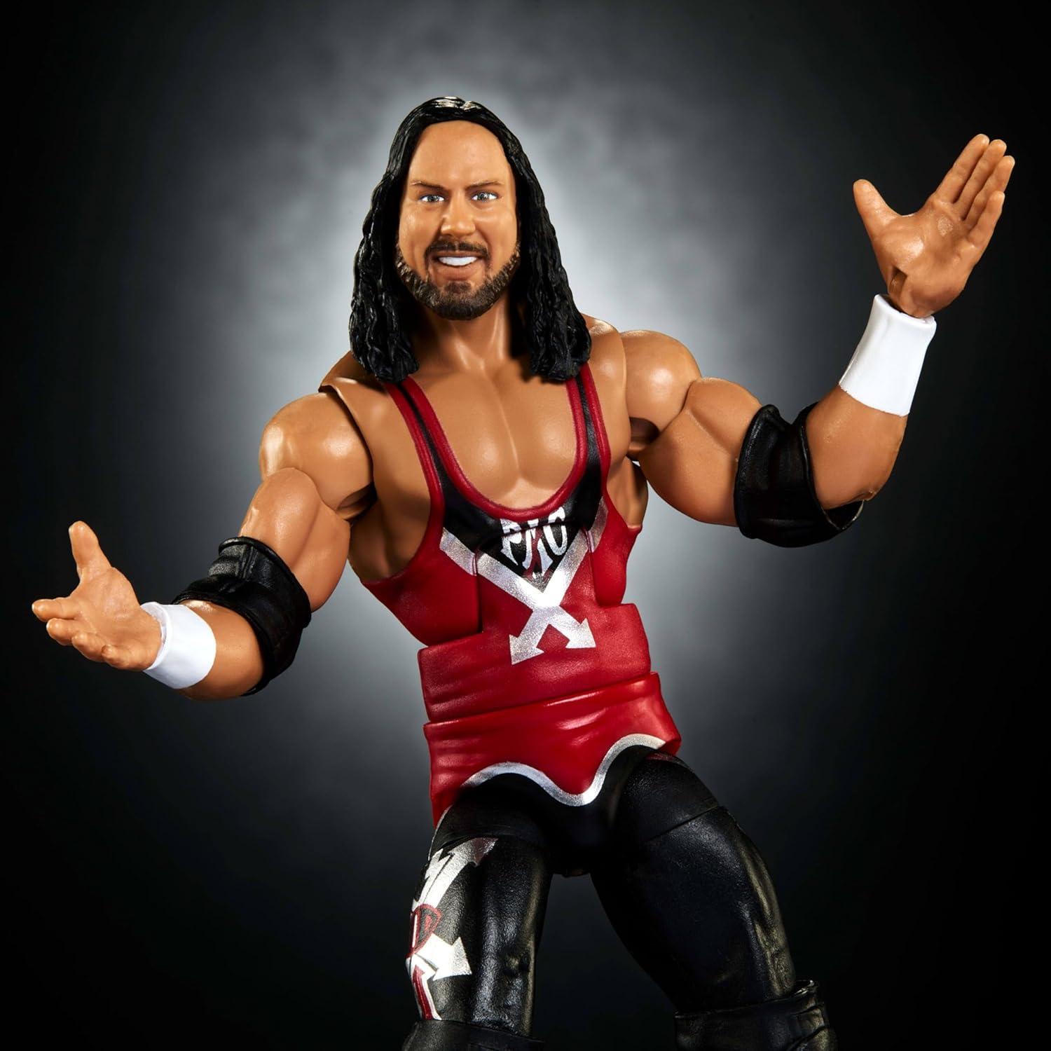 Figura de Acción WWE Elite Mattel X-Pac 17.5 cm con Accesorios