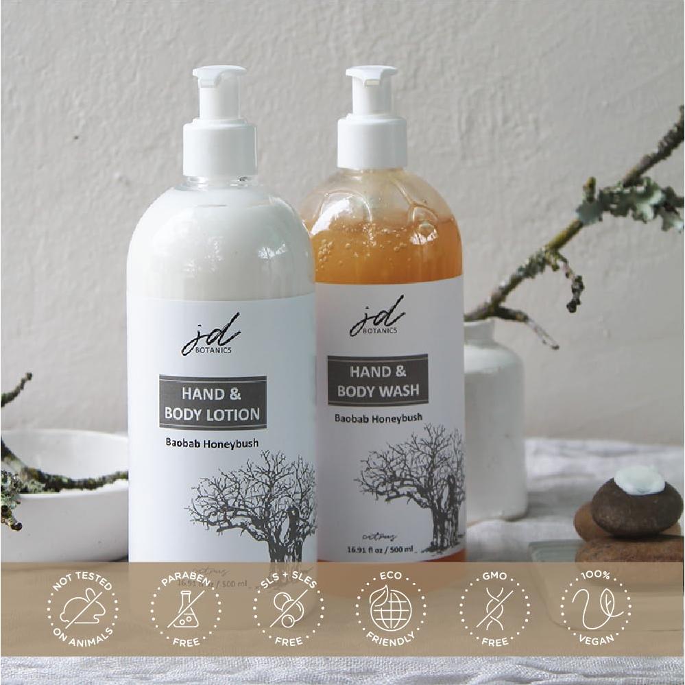 Loción Corporal Baobab y Honeybush 500 ml Kimberly House