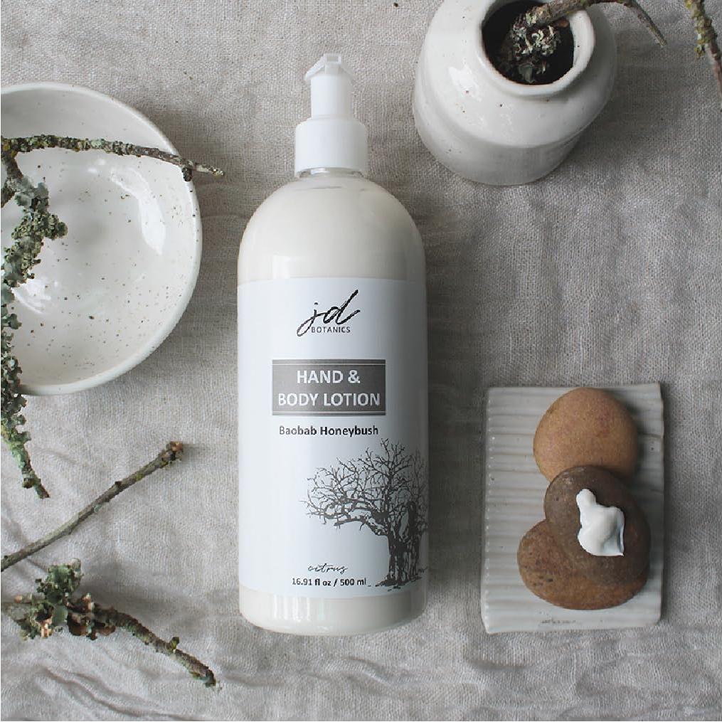 Loción Corporal Baobab y Honeybush 500 ml Kimberly House