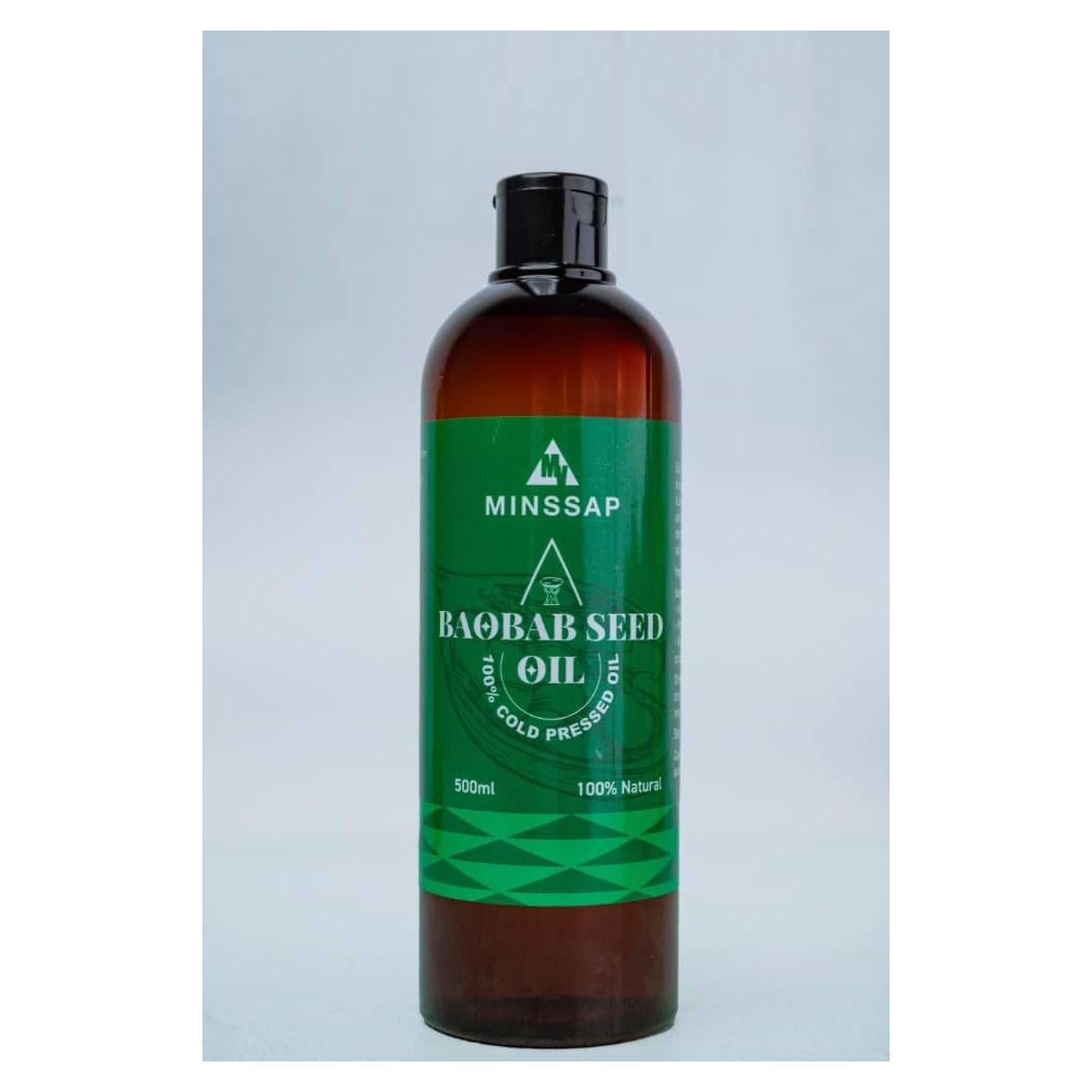 Aceite de Baobab 500 ml - Hidratante Premium para Piel y Cabello