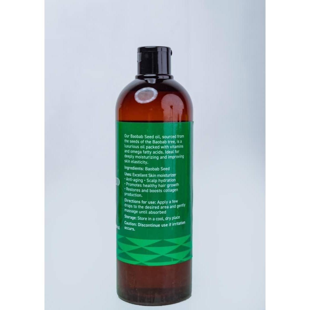 Aceite de Baobab 500 ml - Hidratante Premium para Piel y Cabello