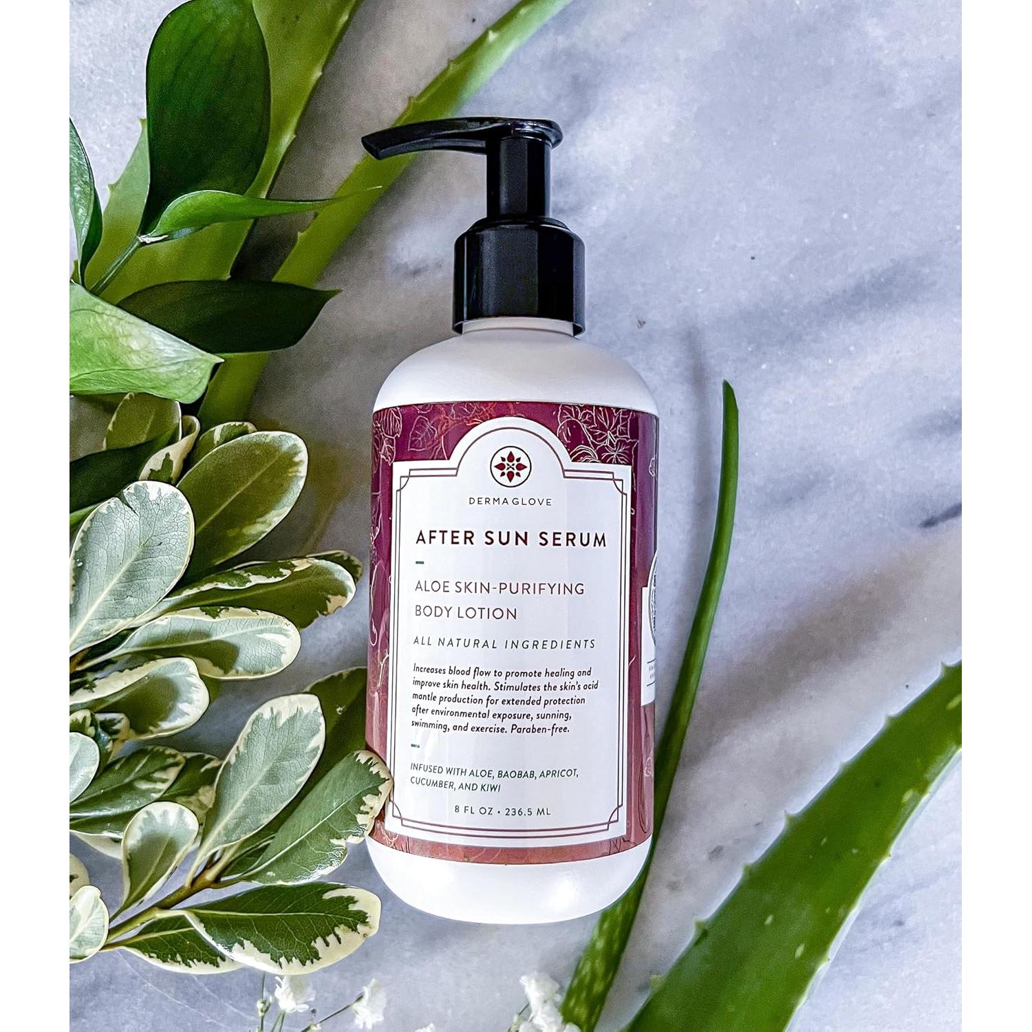 Suero Corporal Después del Sol DERMAGLOVE 236.5 ML Aloe Vera