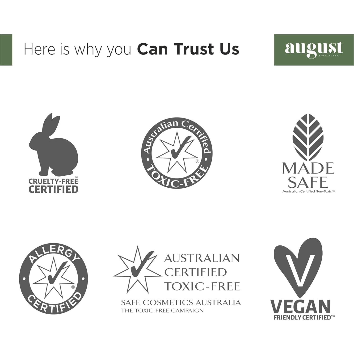 Limpiador Facial Orgánico August Bioscience 150ml - Hidratante y Suave