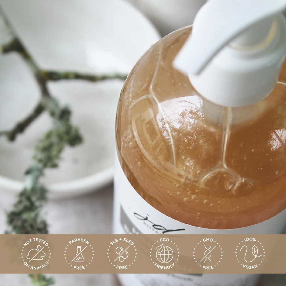 Jabón Natural de Mano y Cuerpo Baobab Honeybush 500 ml