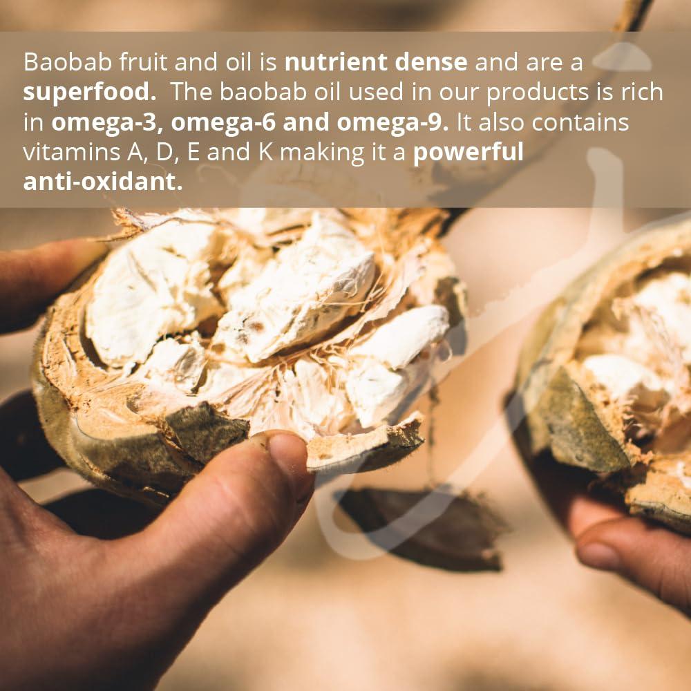 Jabón Natural de Mano y Cuerpo Baobab Honeybush 500 ml