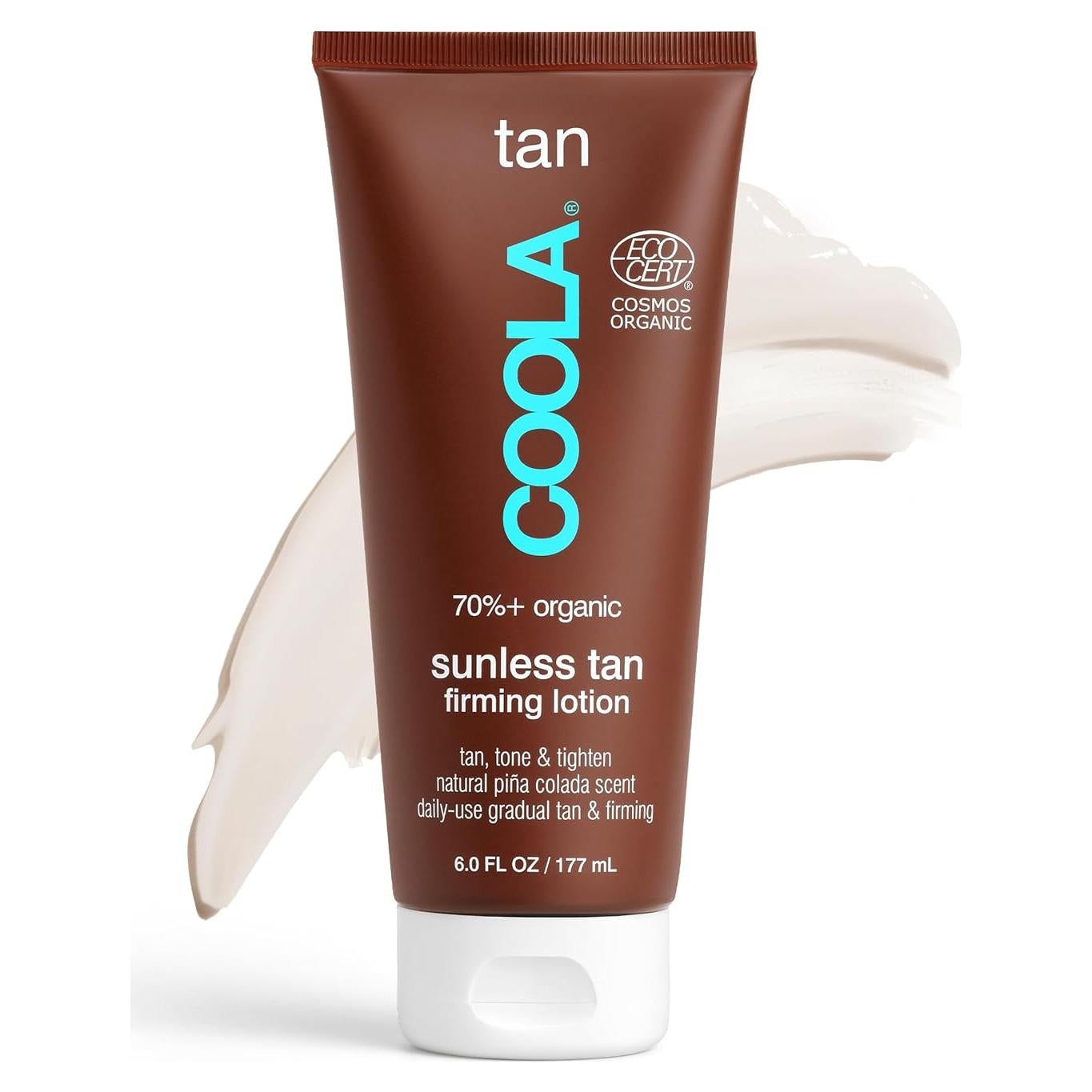 Loción Bronceadora Orgánica COOLA 177 ml Piña Colada