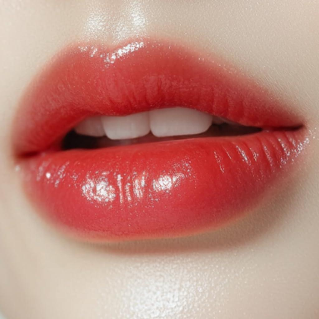Bálsamo Labial Vegano Belleza Coreana 4.8g Rojo Rubí