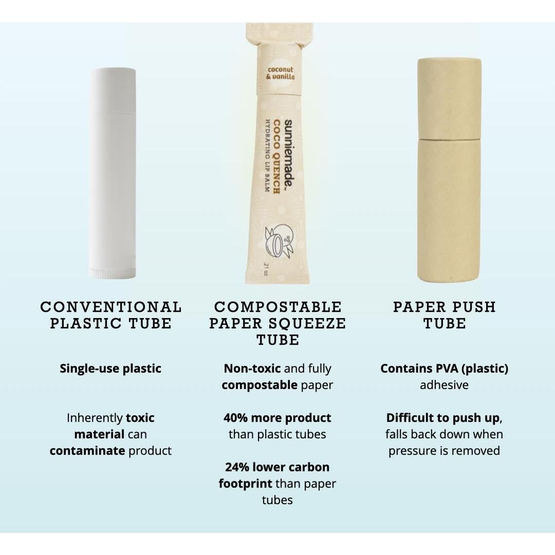 Bálsamo Labial Nutritivo Sunniemade - Mantequilla de Flor, Geranio