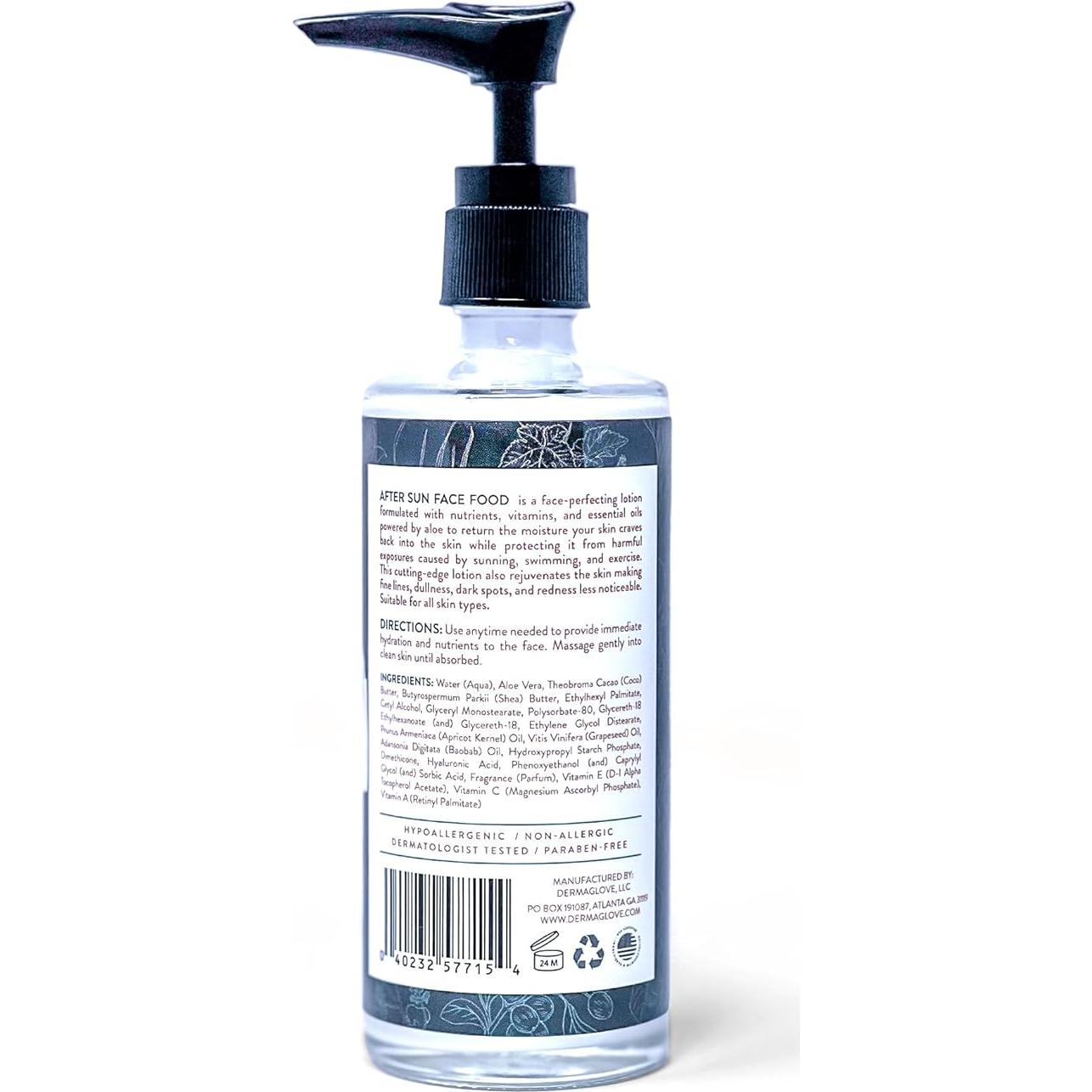 Alimento Facial Después del Sol DERMAGLOVE 118 ml - Aloe Vera